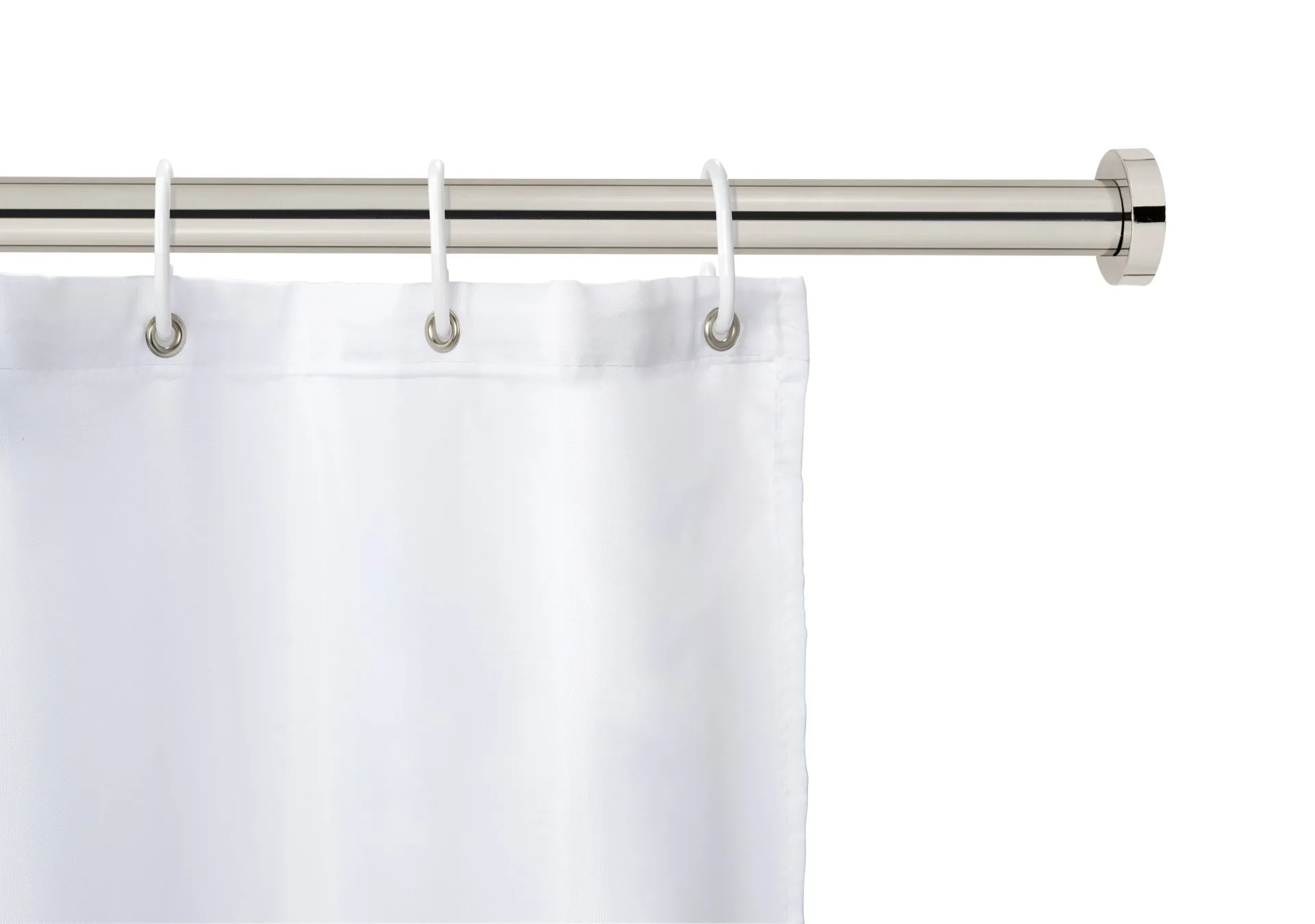 WENKO LUZ Teleskop Duschstange 70-115 cm, Chrom, Edelstahl rostfrei
