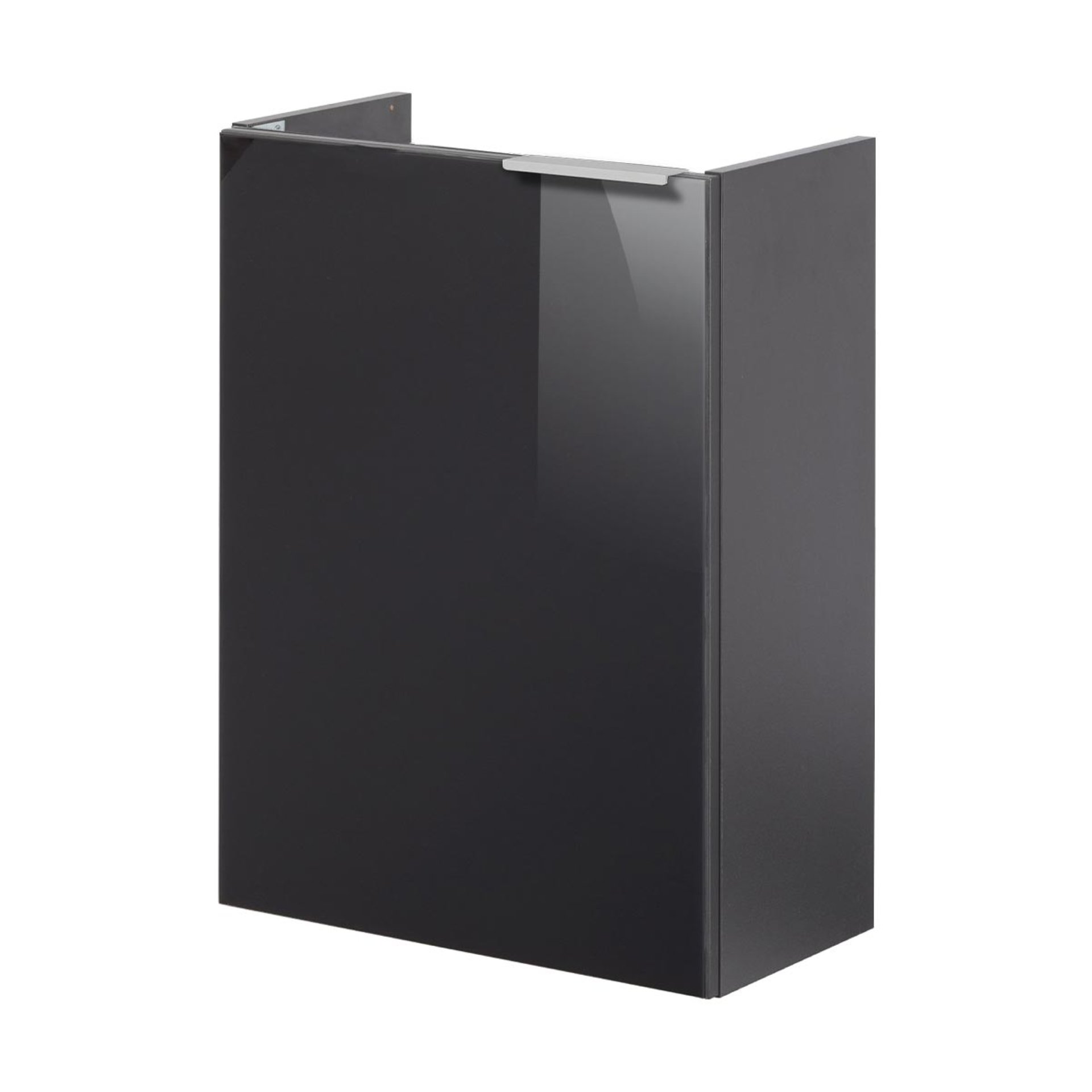 Fackelmann SBC KARA Waschbeckenunterschrank 45 cm, Anthrazit, links