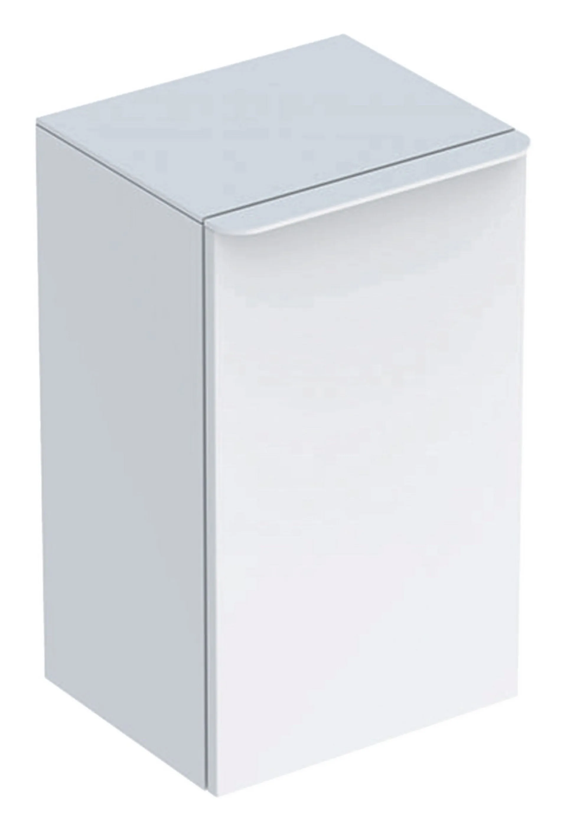 GEBERIT SMYLE SQUARE Seitenschrank 36 cm breit, Weiß, Türanschlag rechts