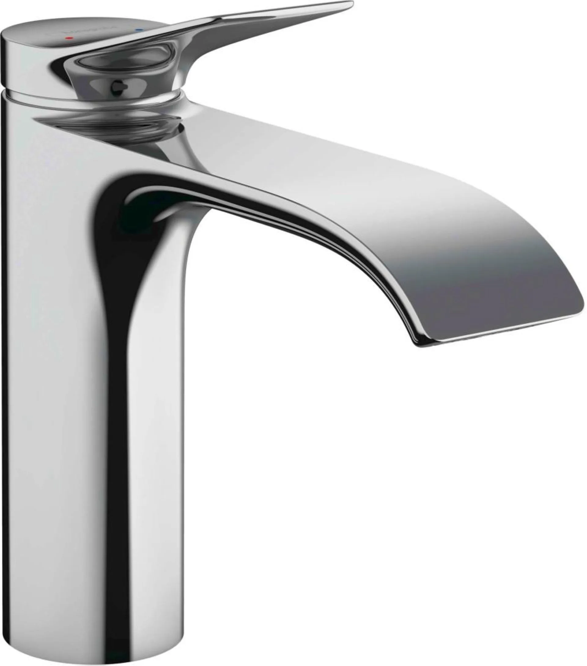 HANSGROHE VIVENIS 110 Waschtischarmatur, Chrom, mit Zugstangen-Ablaufgarnitur