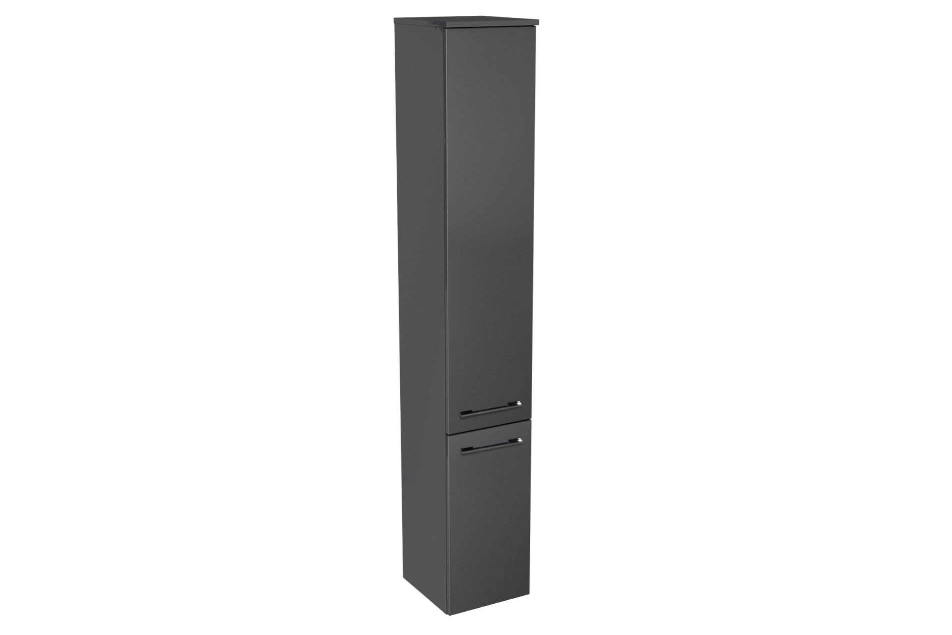 Lanzet Hochschrank 30 cm, rechts, Anthrazit