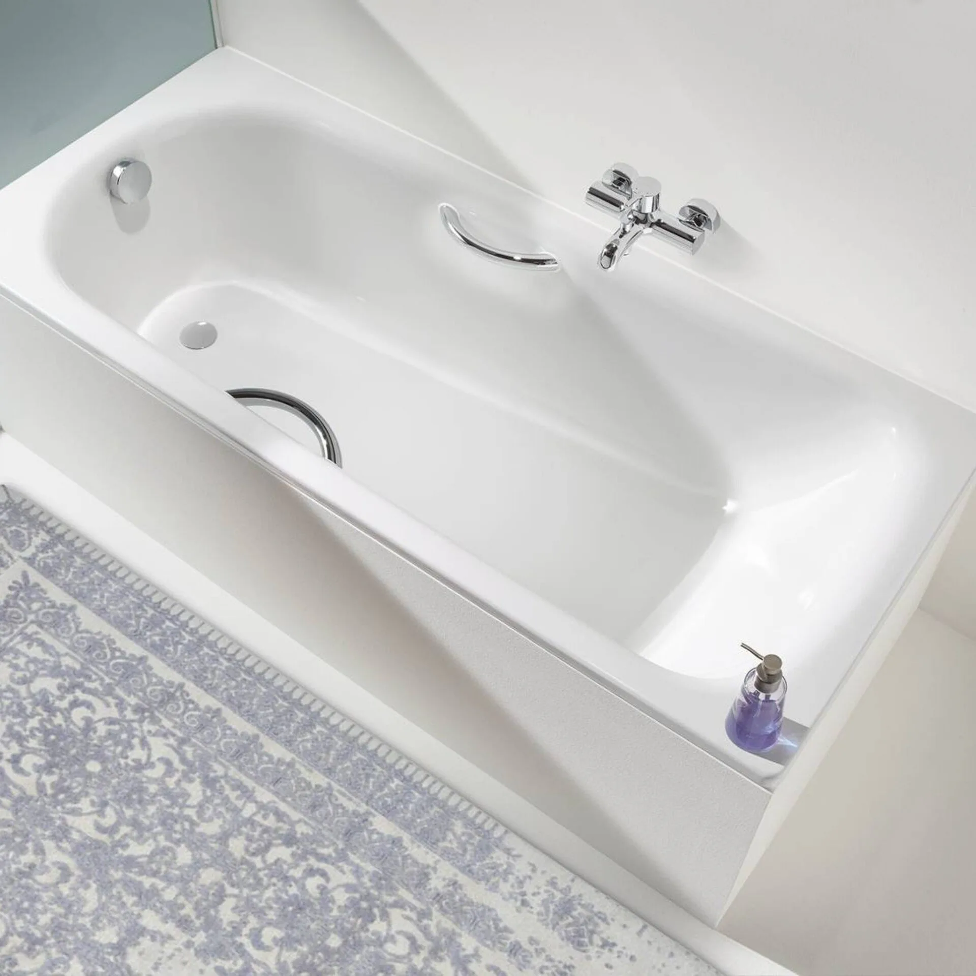 KALDEWEI SANIFORM PLUS Badewanne 170 cm breit, Weiß, Mod. 363-1