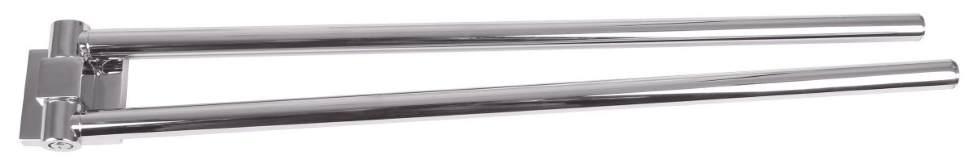 Fackelmann MARE Handtuchhalter, 2-armig, Chrom glänzend