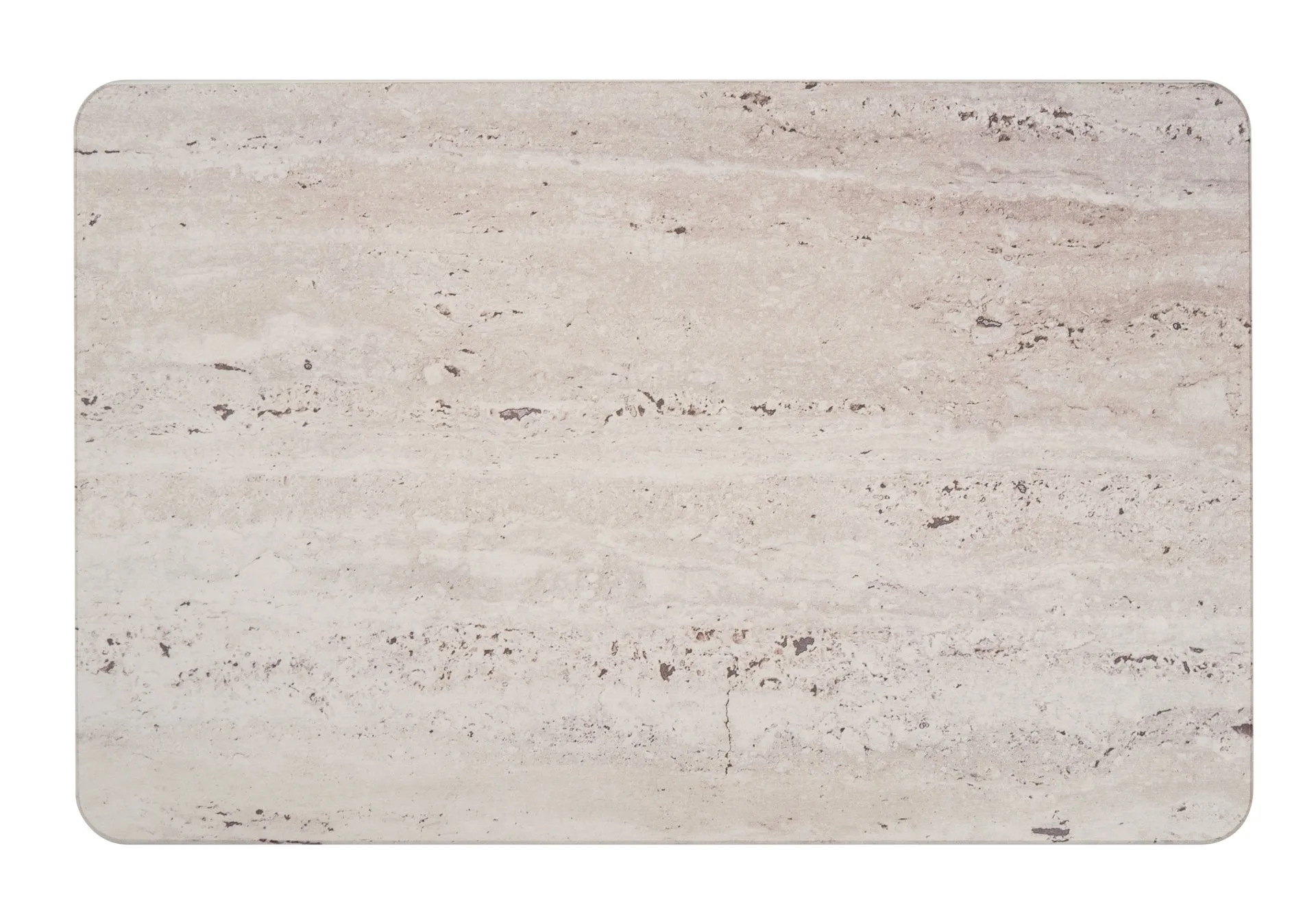 WENKO PUNA Badematte 60 x 39 cm, Grau, aus natürlichem Diatomit