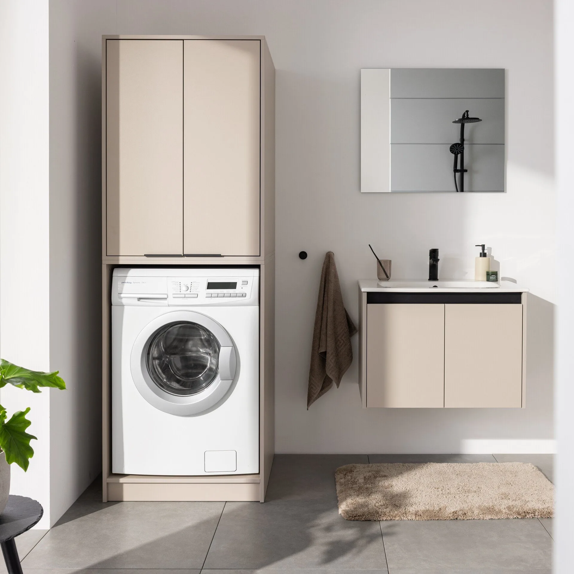 FACKELMANN Aufsatzschrank L 65 cm breit, Grau