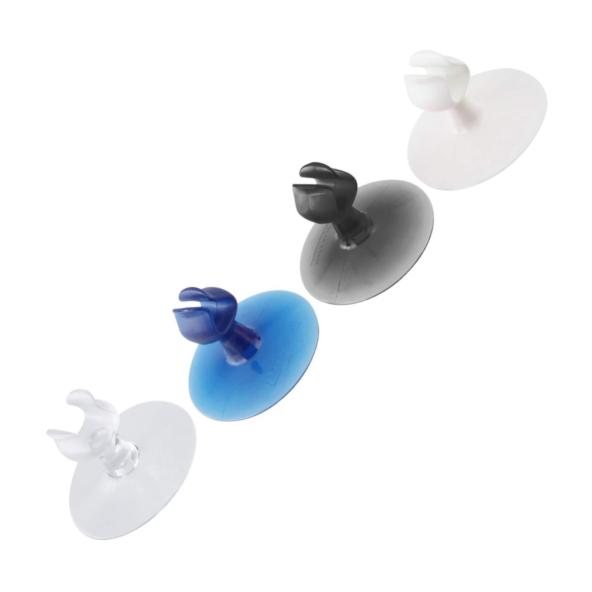 Fackelmann Zahnbürstenhalter mit Saugnapf 2er-Set