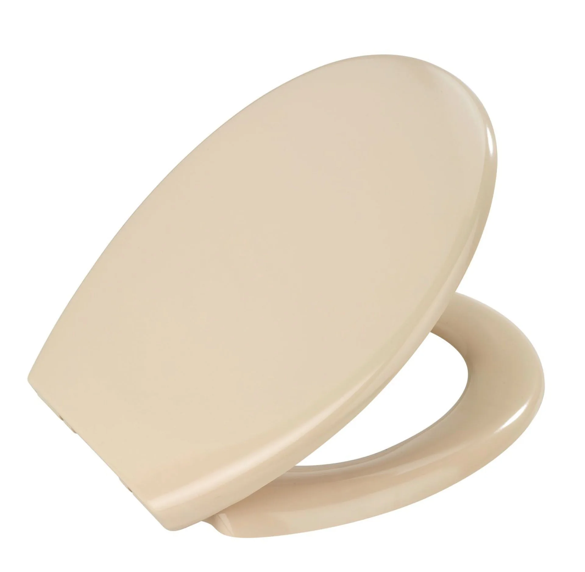 WENKO OTTANA WC-Sitz, Beige, mit Absenkautomatik