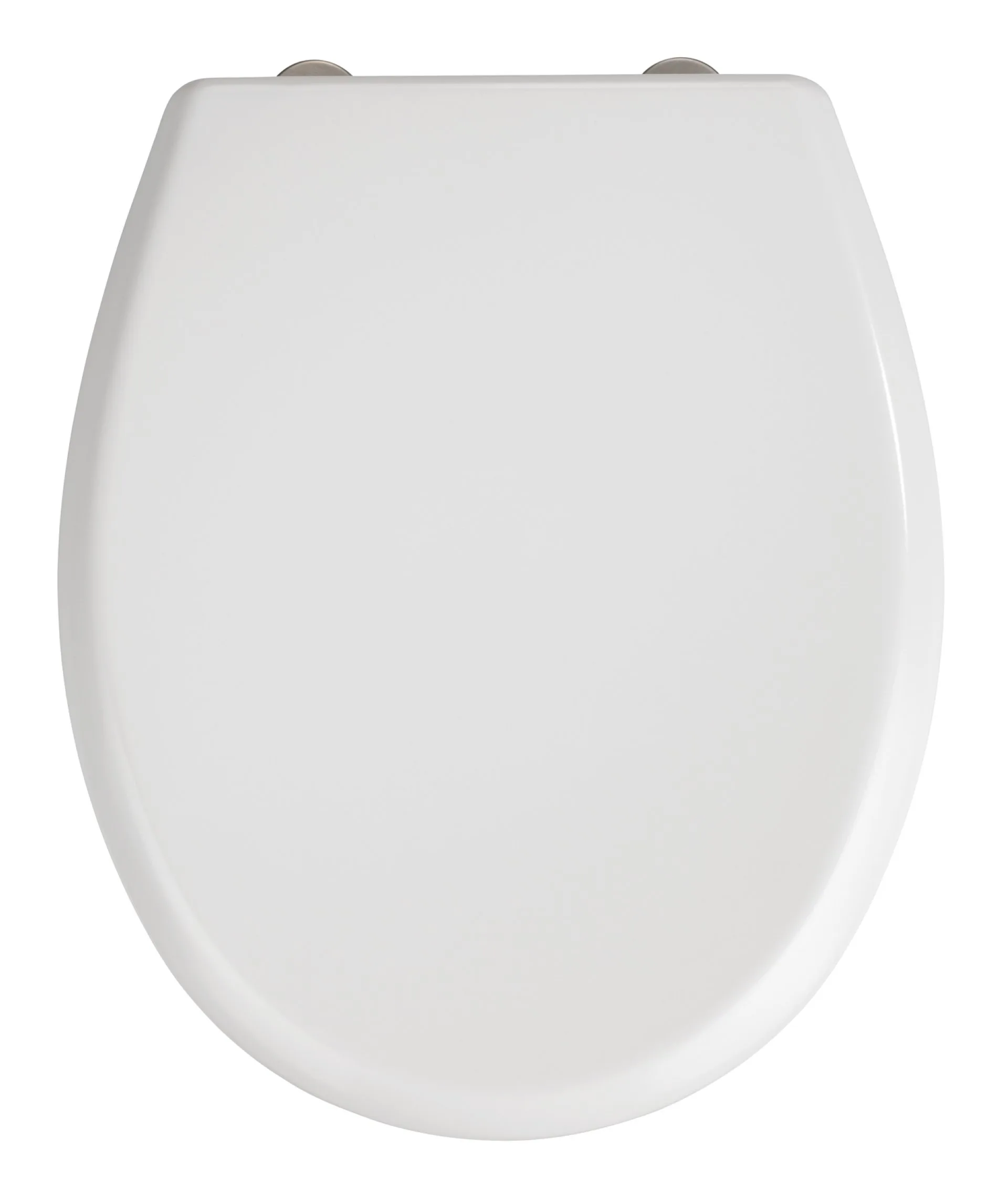 WENKO GUBBIO WC-Sitz , Weiß, Duroplast, mit Absenkautomatik