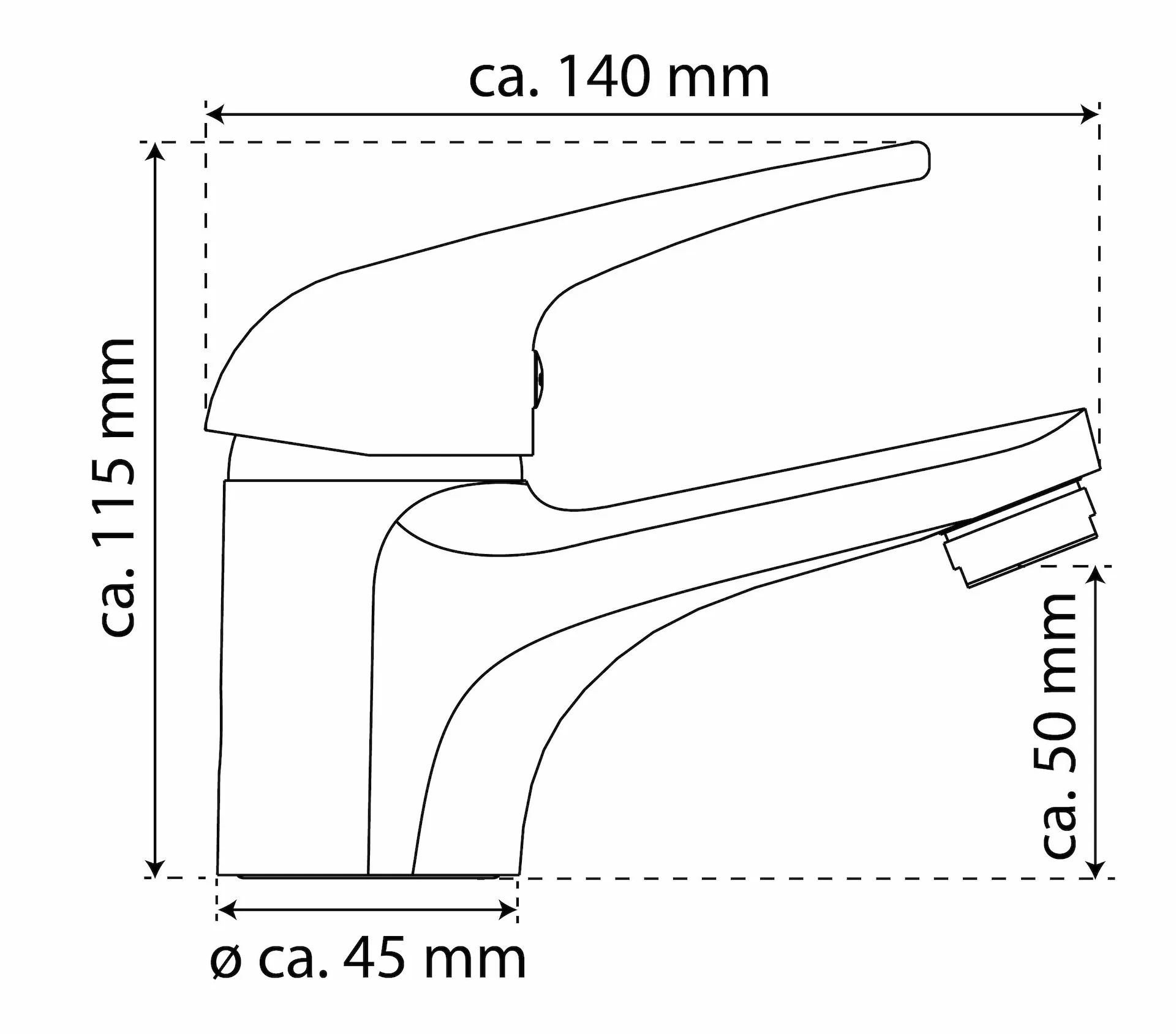 Eisl GRANDE VITA CLASSIC Waschtischarmatur, Chrom