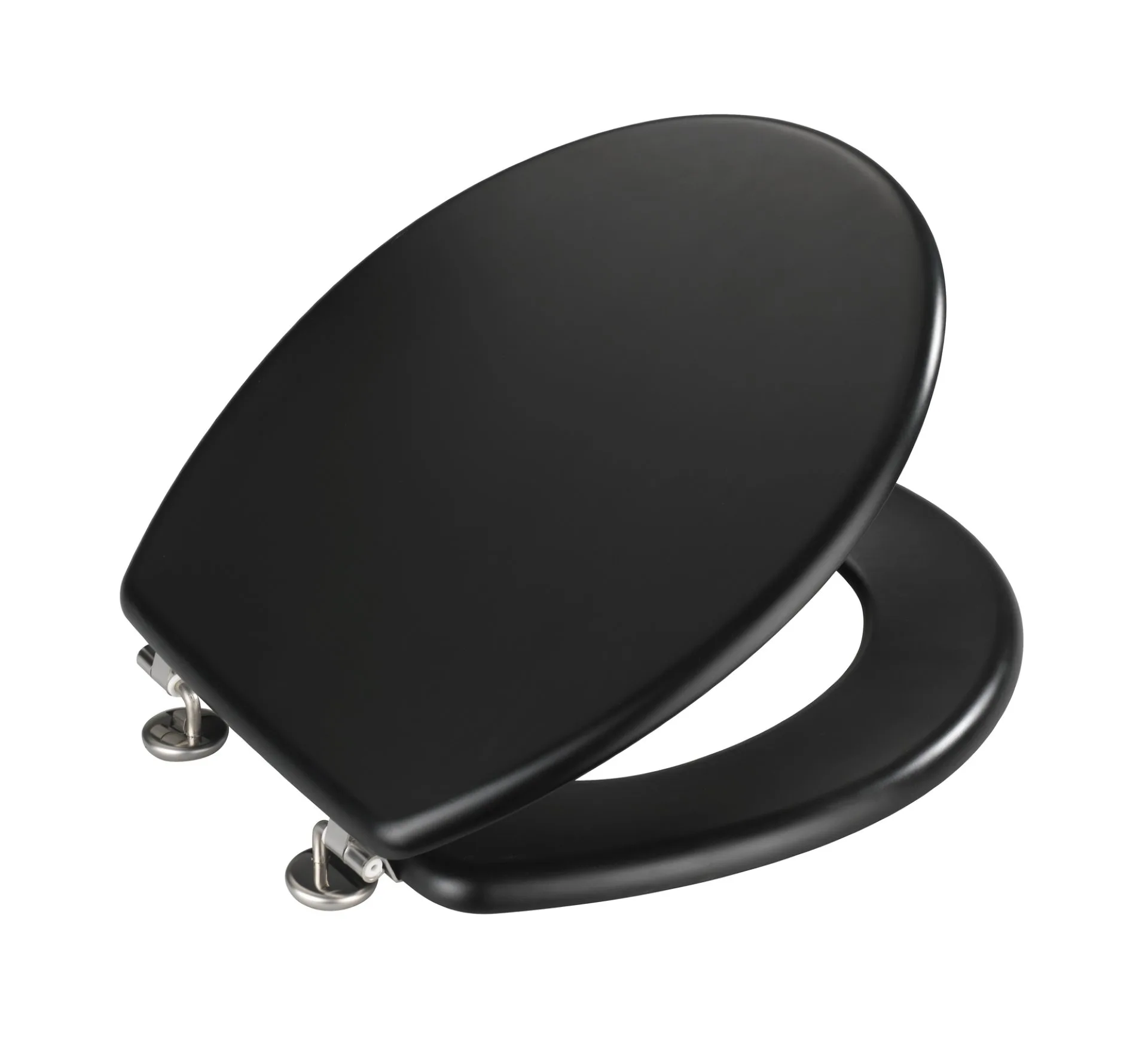 WENKO PRIMA WC-Sitz, Schwarz Matt