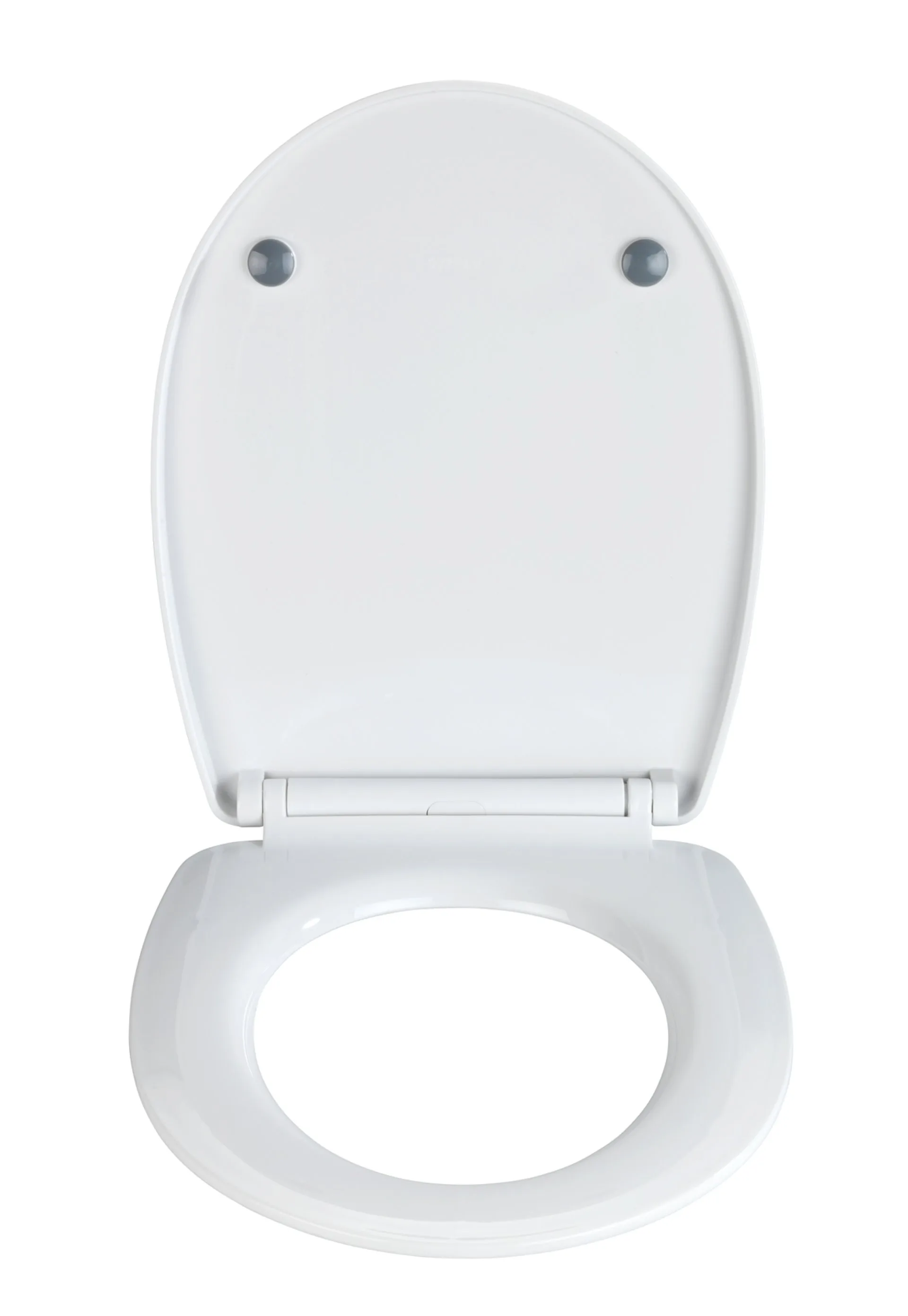 WENKO ROPE WC-Sitz, Grau, Thermoplast