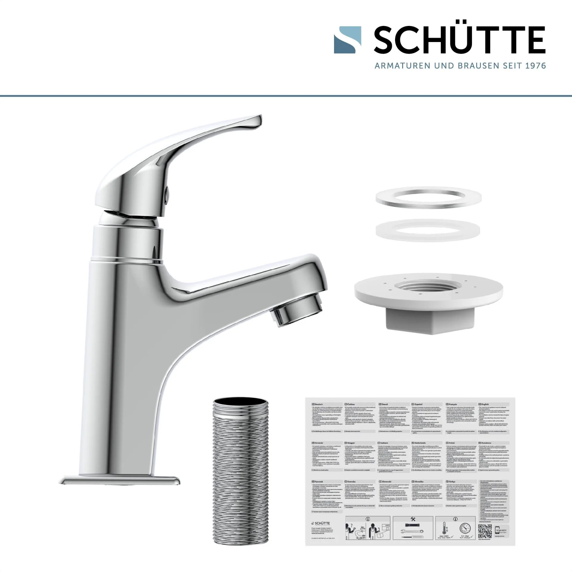 SCHÜTTE VICO Standventil, Chrom