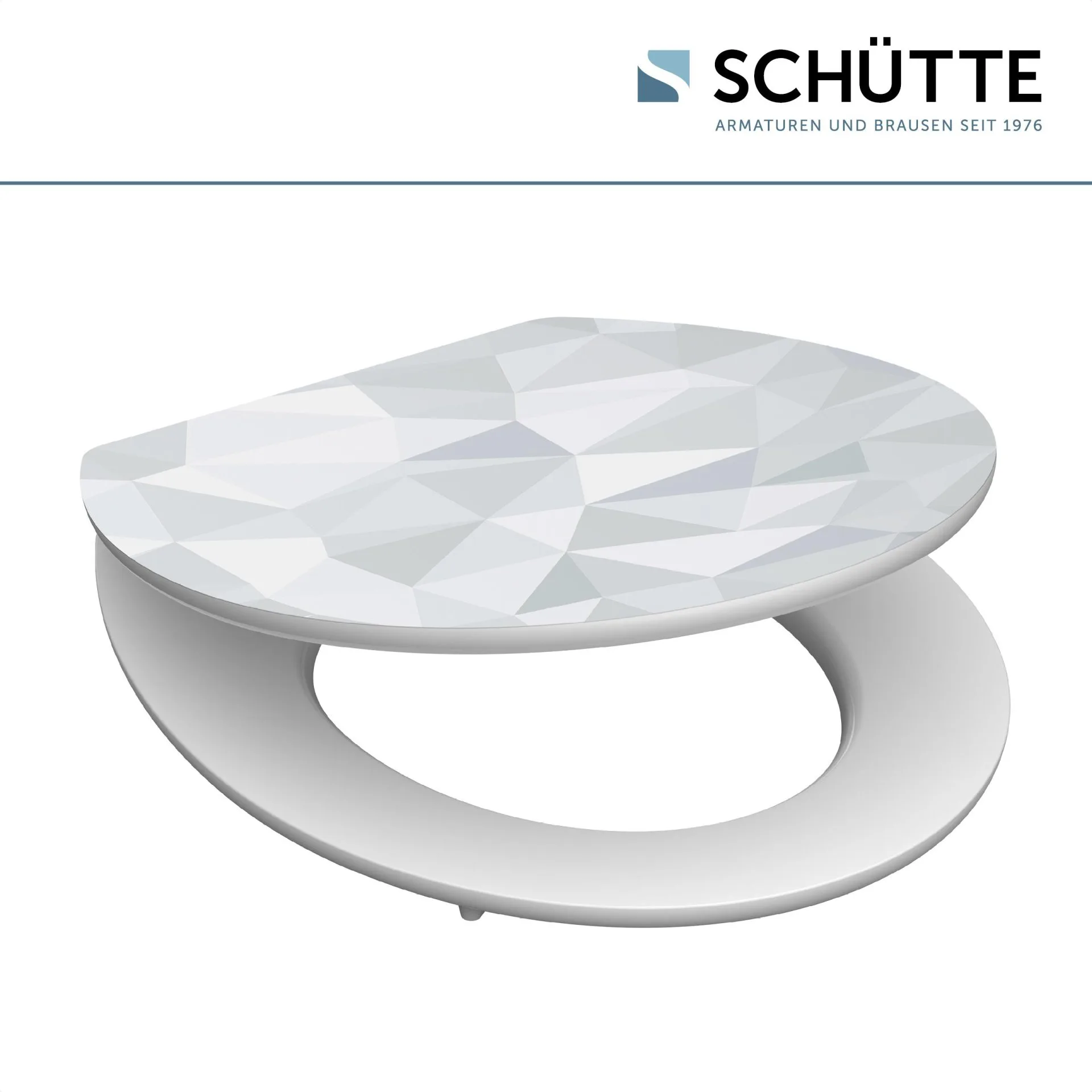 SCHÜTTE DIAMOND WC-Sitz, MDF HG, mit Absenkautomatik