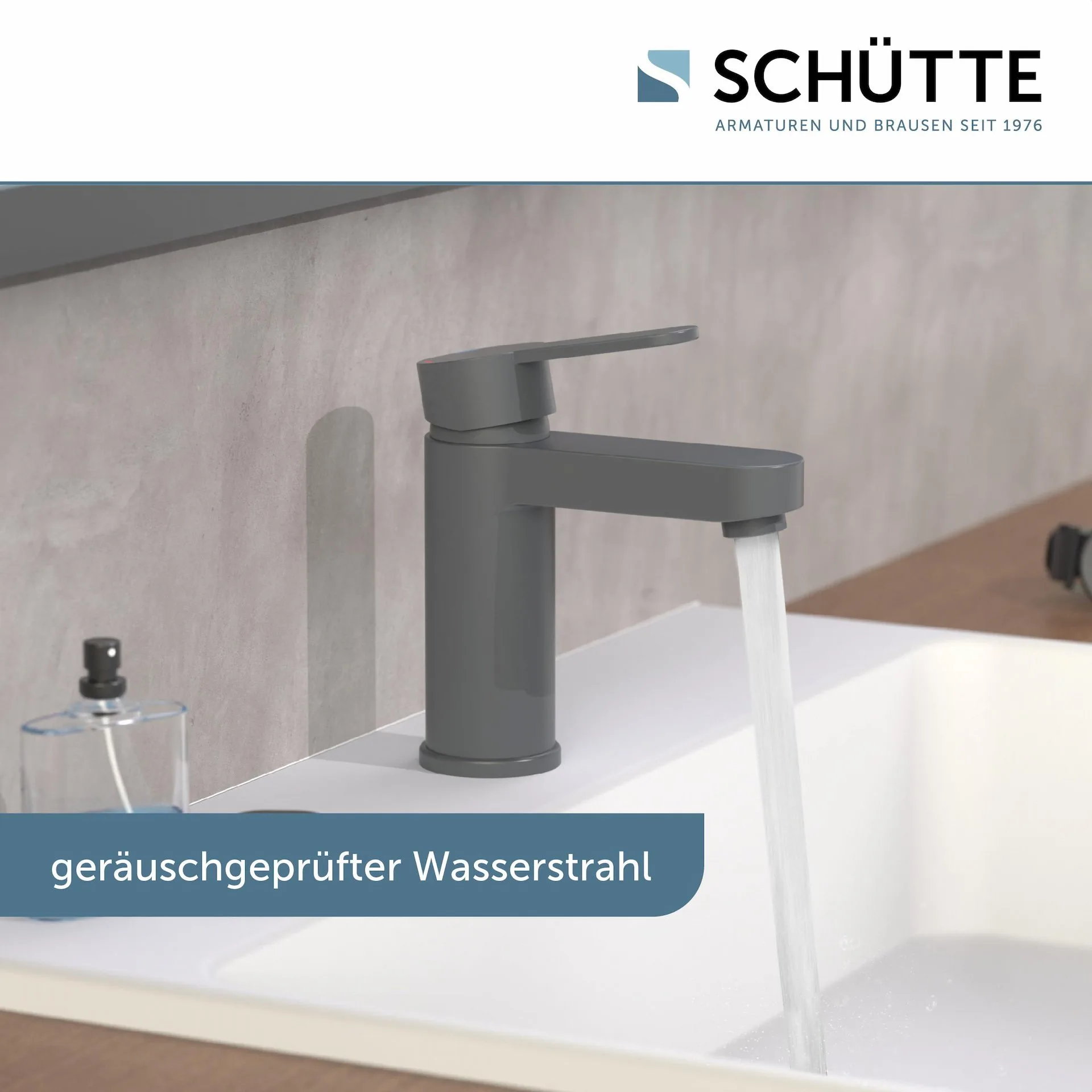 Schütte ELEPHANT Waschtischarmatur, Anthrazit matt