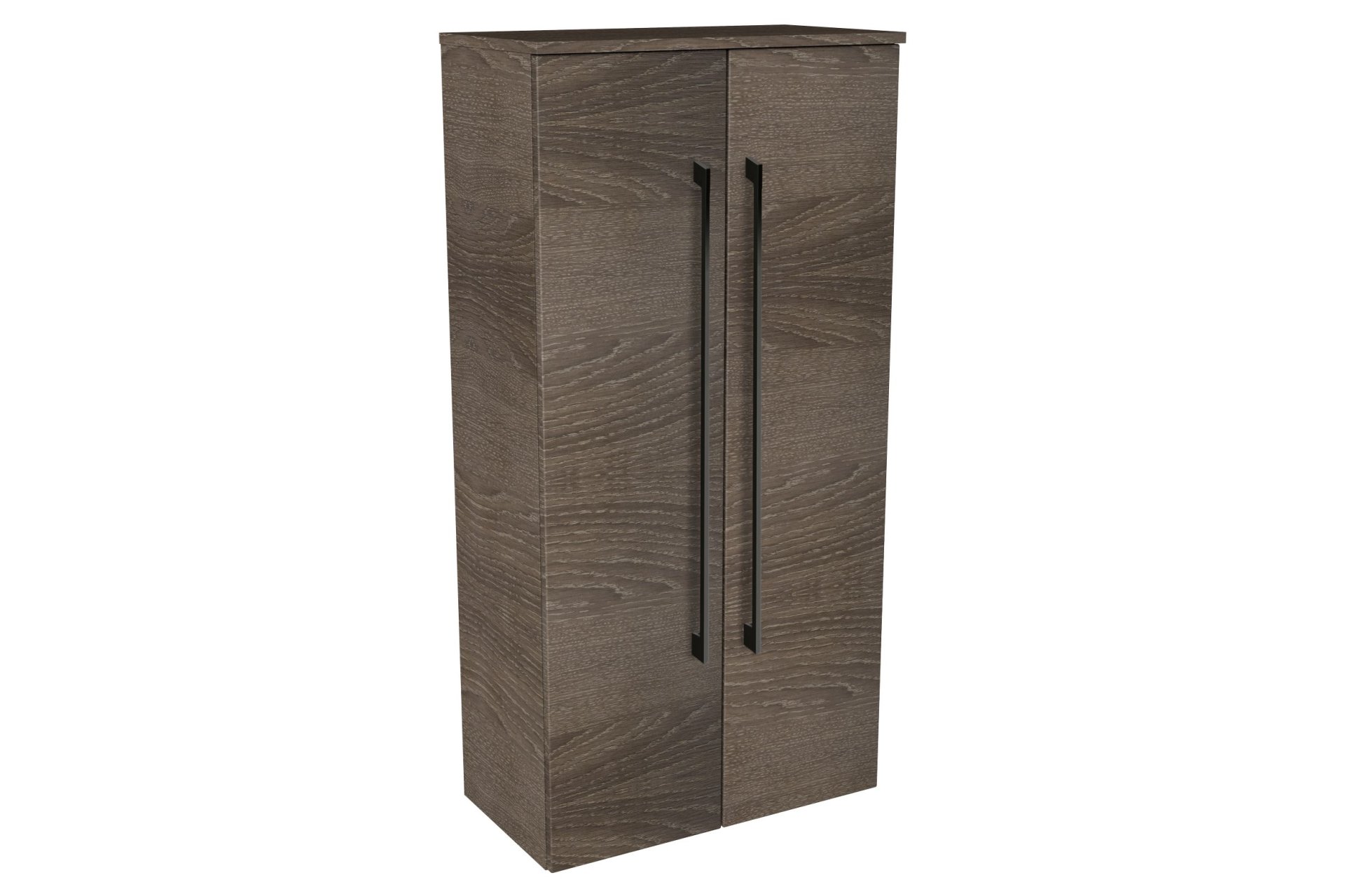 Lanzet Midischrank 60 cm, Dunkelbraun