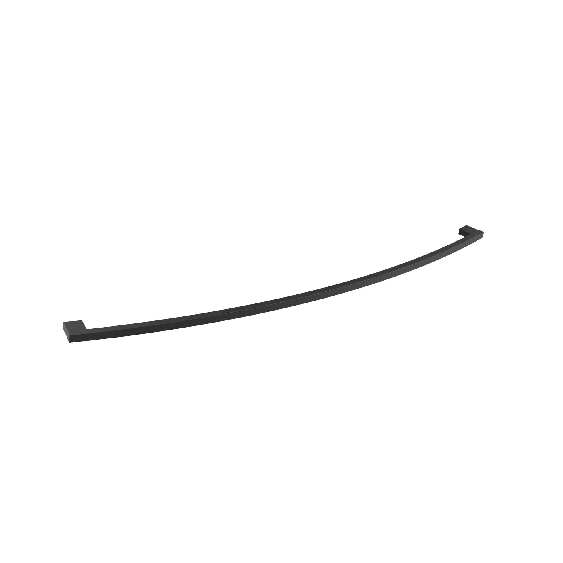 FACKELMANN Griff 76 cm breit, Schwarz, gebogen
