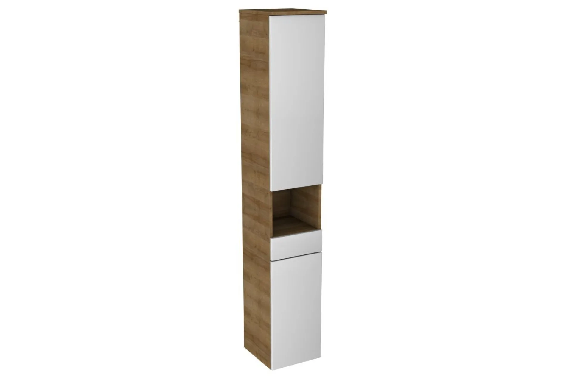 Lanzet Hochschrank mit Nische 30 cm, rechts