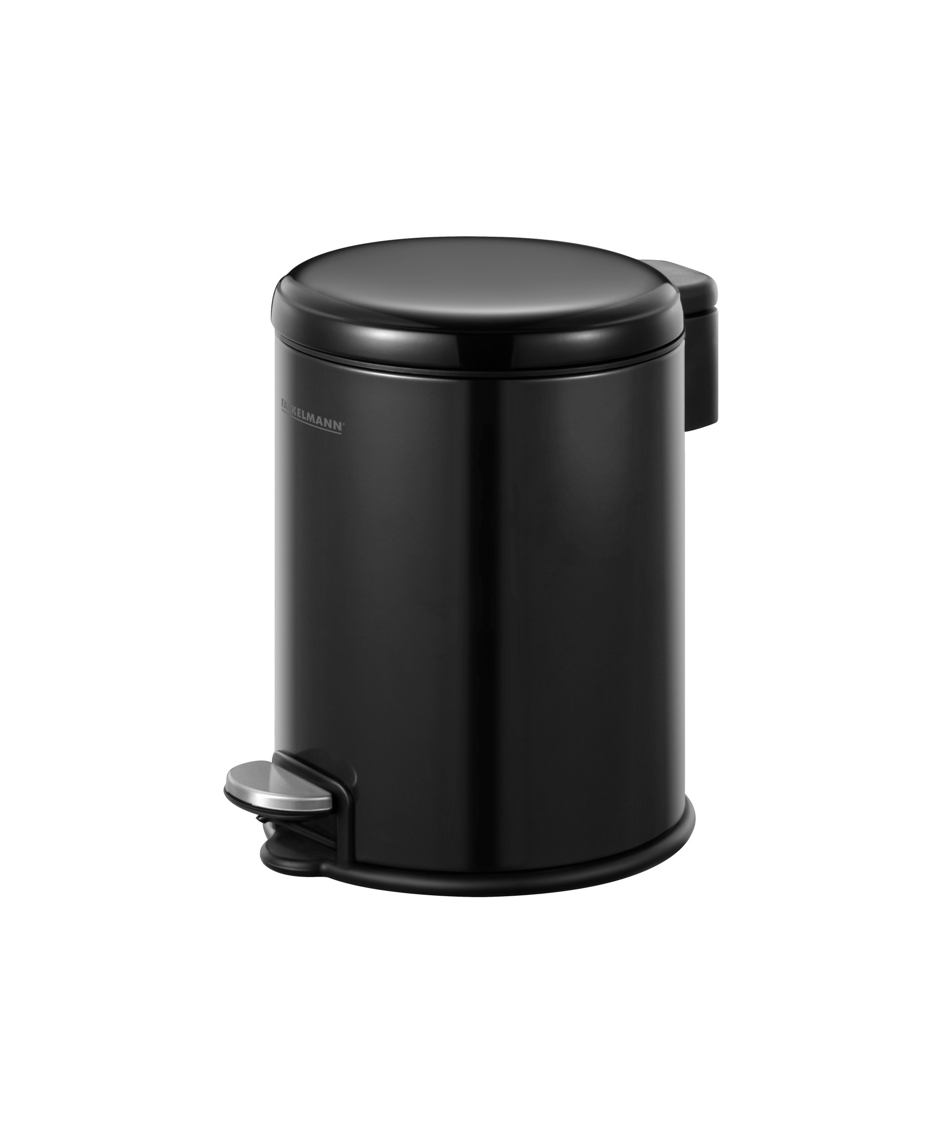 FACKELMANN MILANO Kosmetikeimer 3L, Schwarz matt