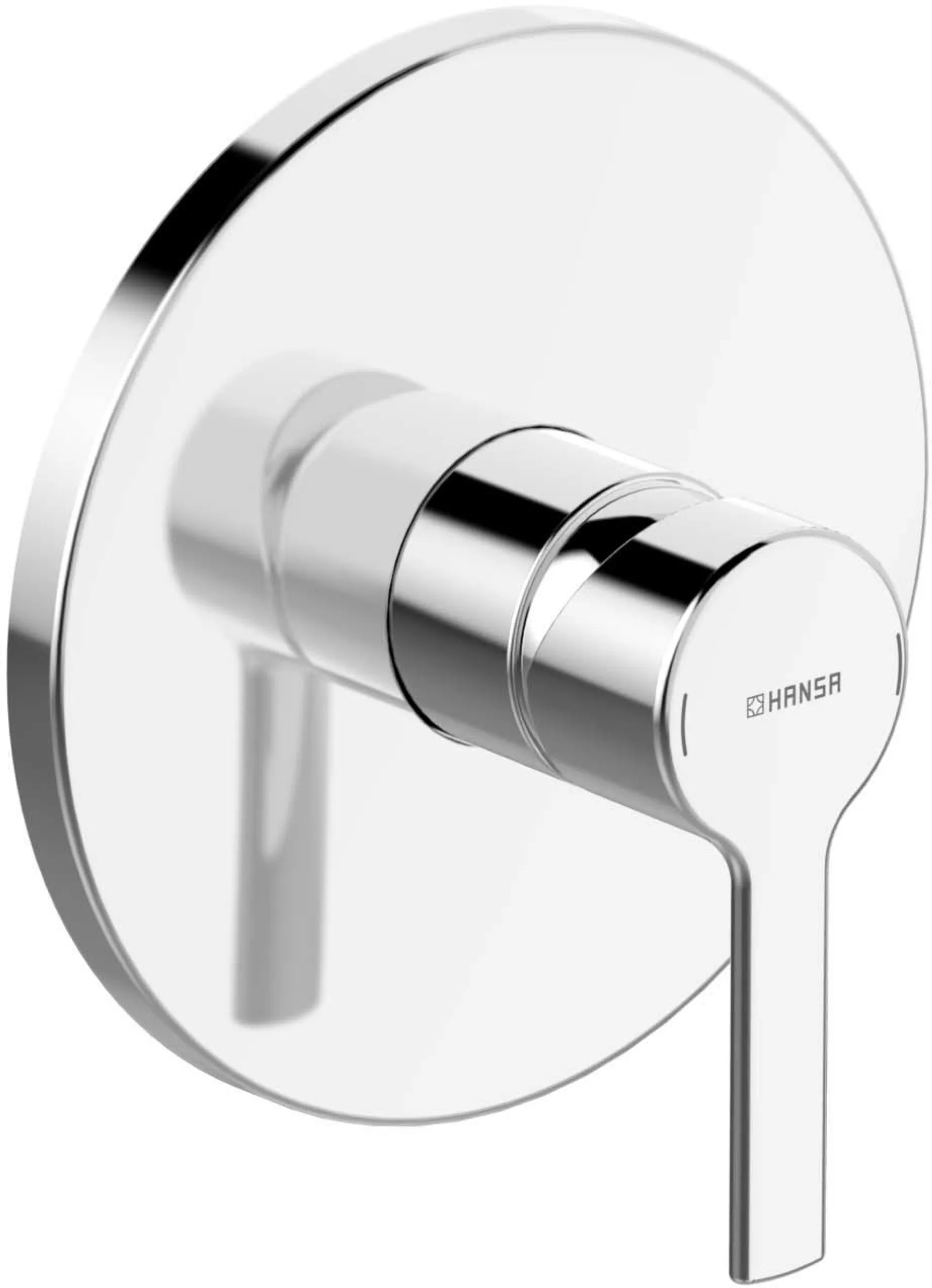 HANSA HANSARONDA Duscharmatur, Chrom, rund, Unterputz
