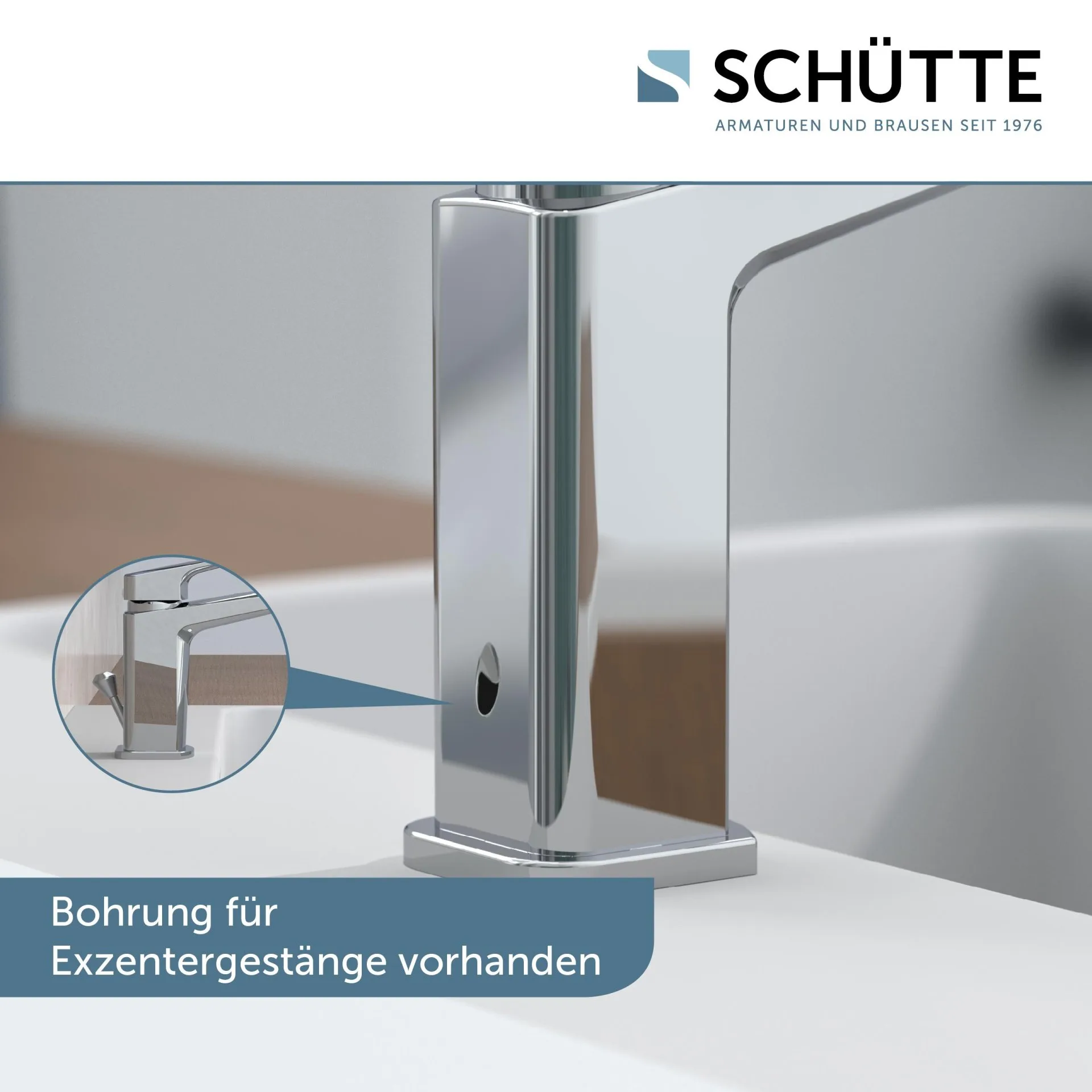 Schütte RAVEN Waschtischarmatur, Chrom