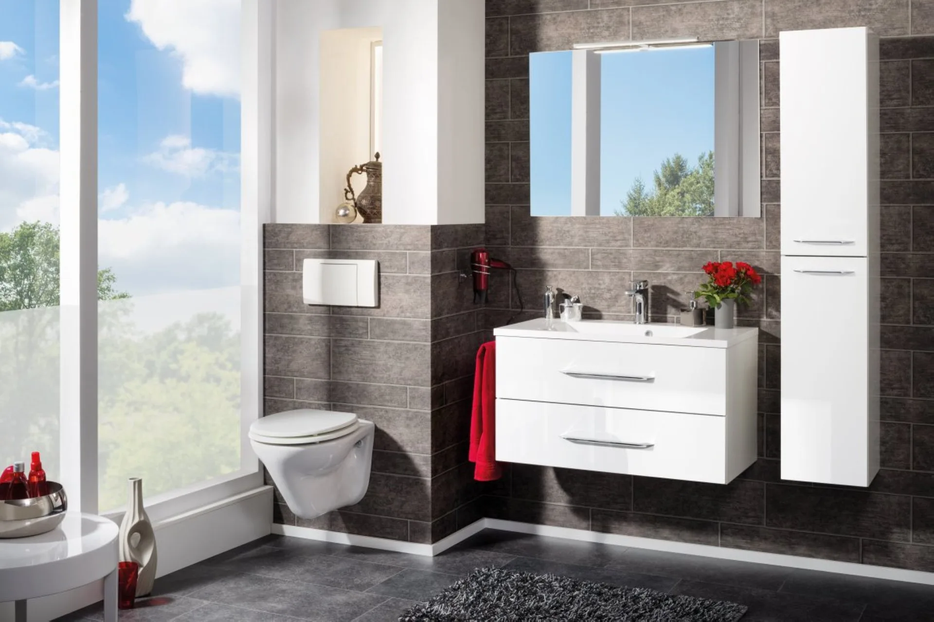 FACKELMANN Spiegel 80 cm breit
