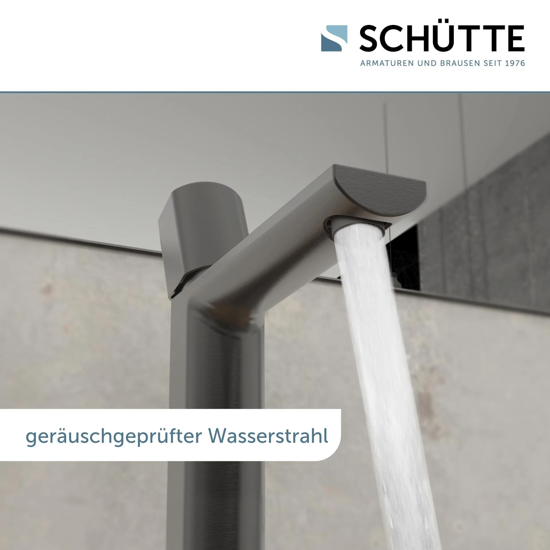 Schütte NEW YORK Waschtischarmatur, Graphit matt