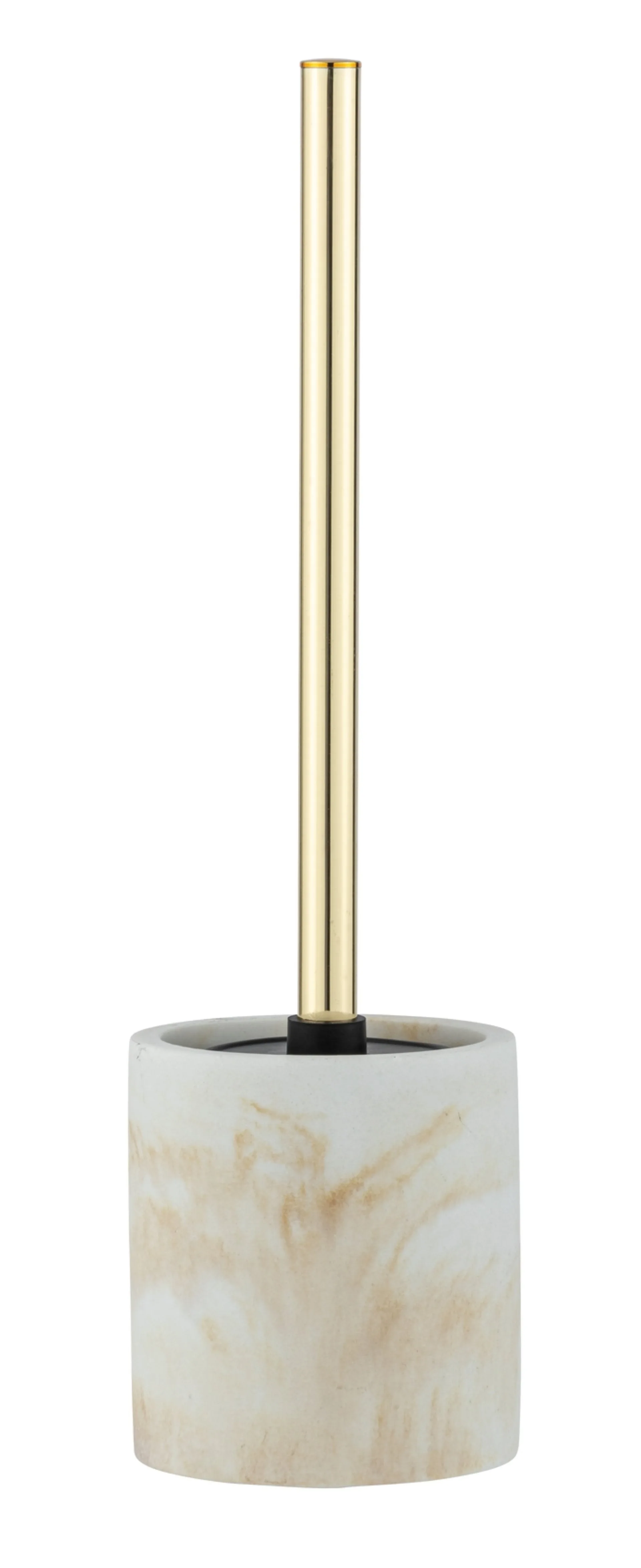 WENKO ODOS WC-Garnitur, Beige/Gold