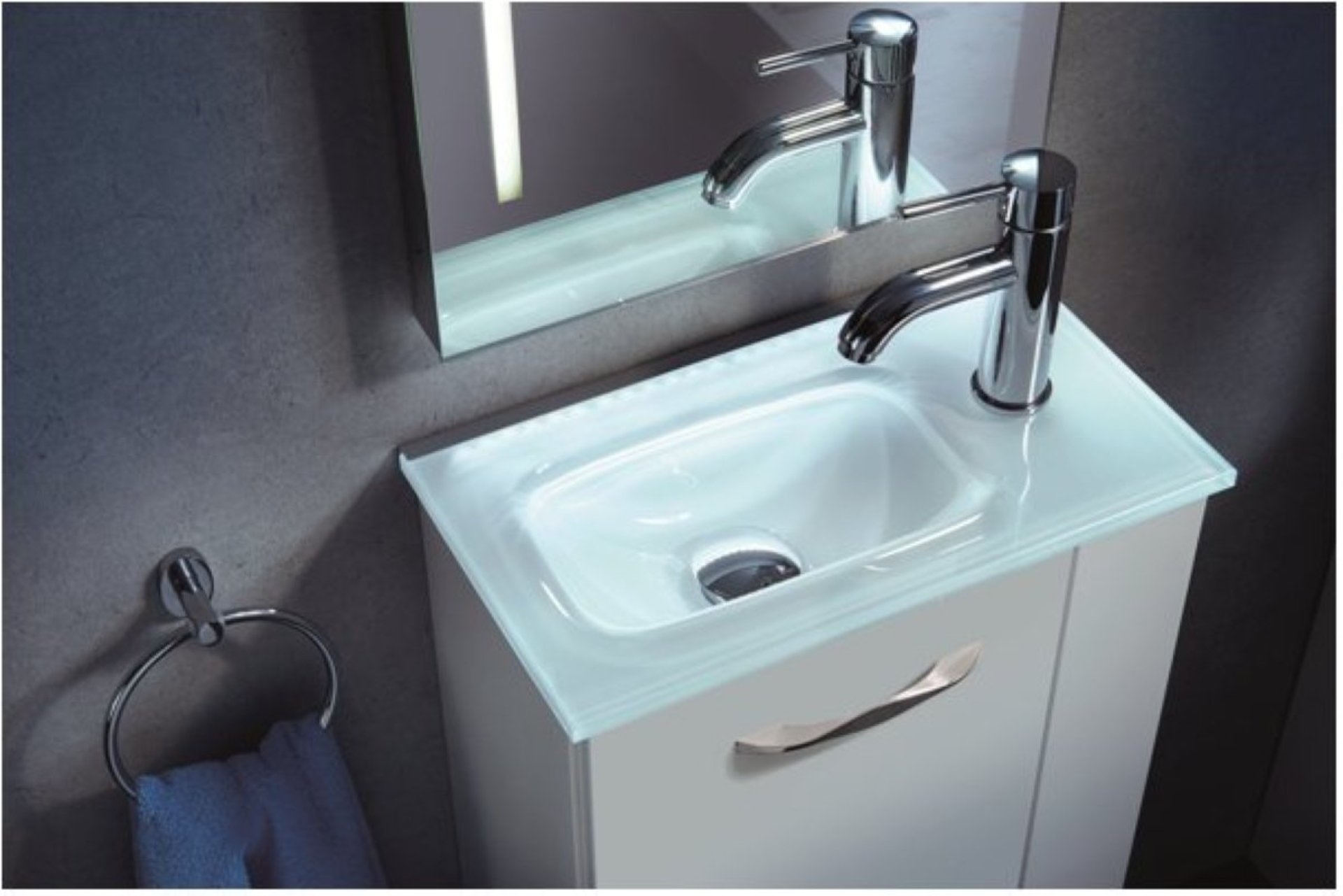 Fackelmann Backlight LED Waschbeckenbeleuchtung 45 cm