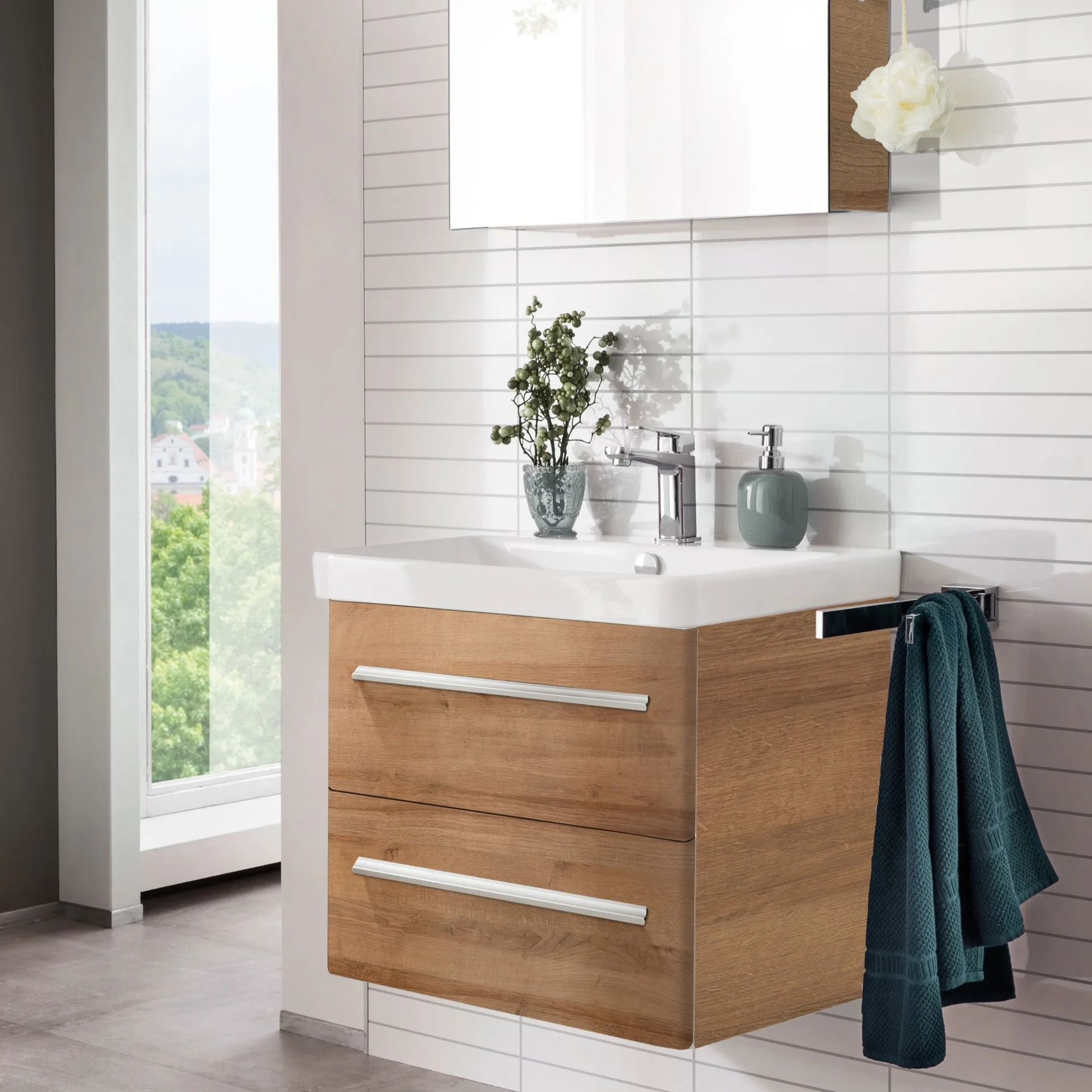 Lanzet K8 Keramik Waschbecken 60 cm