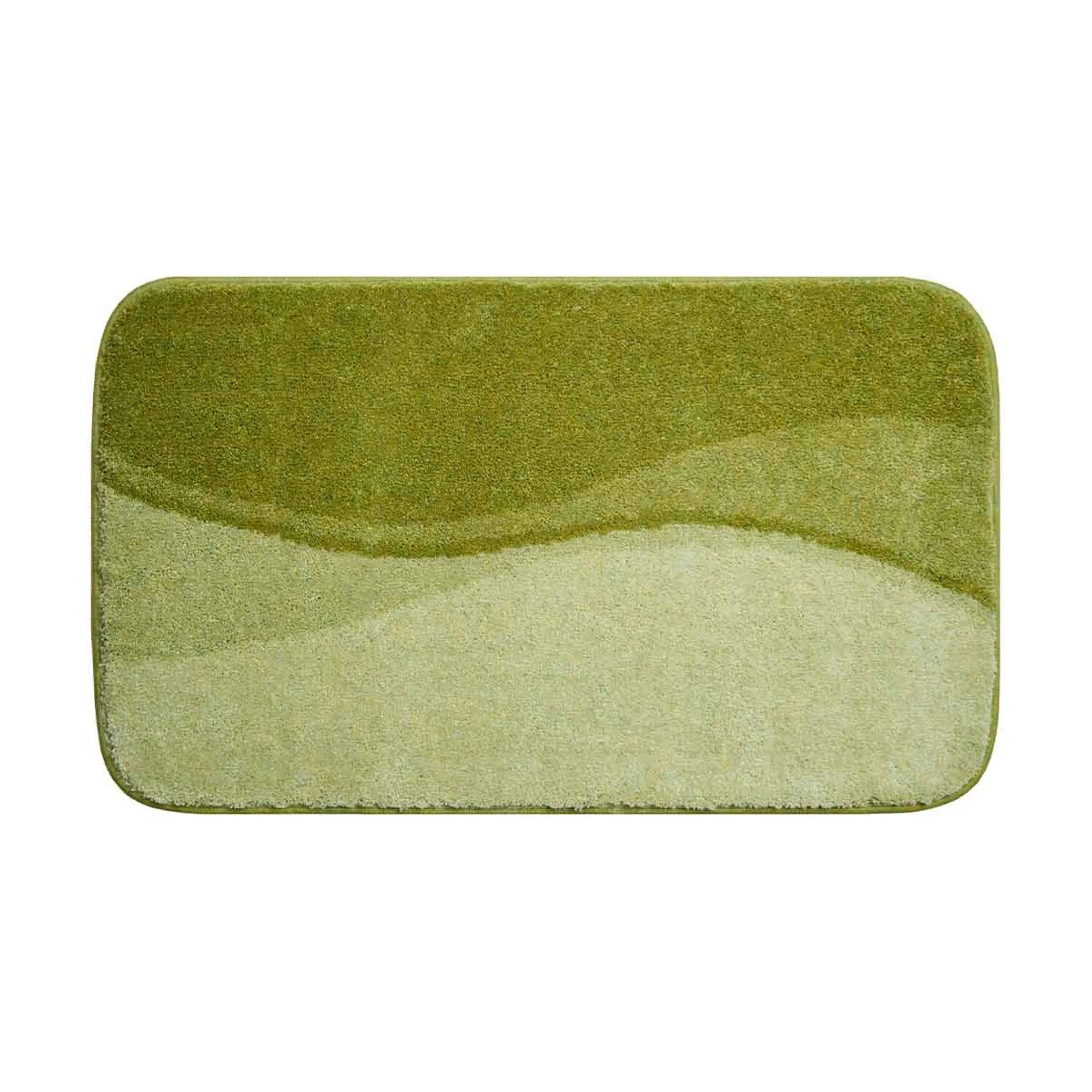 GRUND FLASH Badematte 70 x 120 cm, Grün
