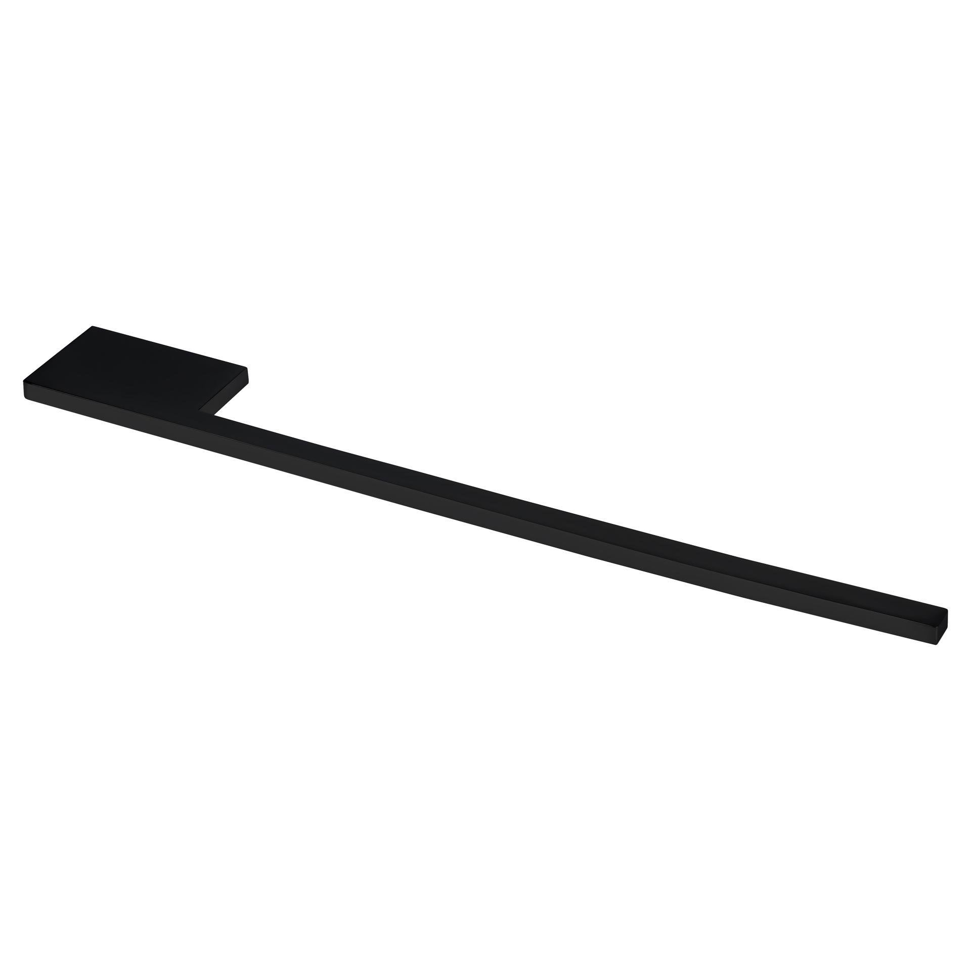 LANZET Handtuchhalter, Schwarz matt, 1-armig