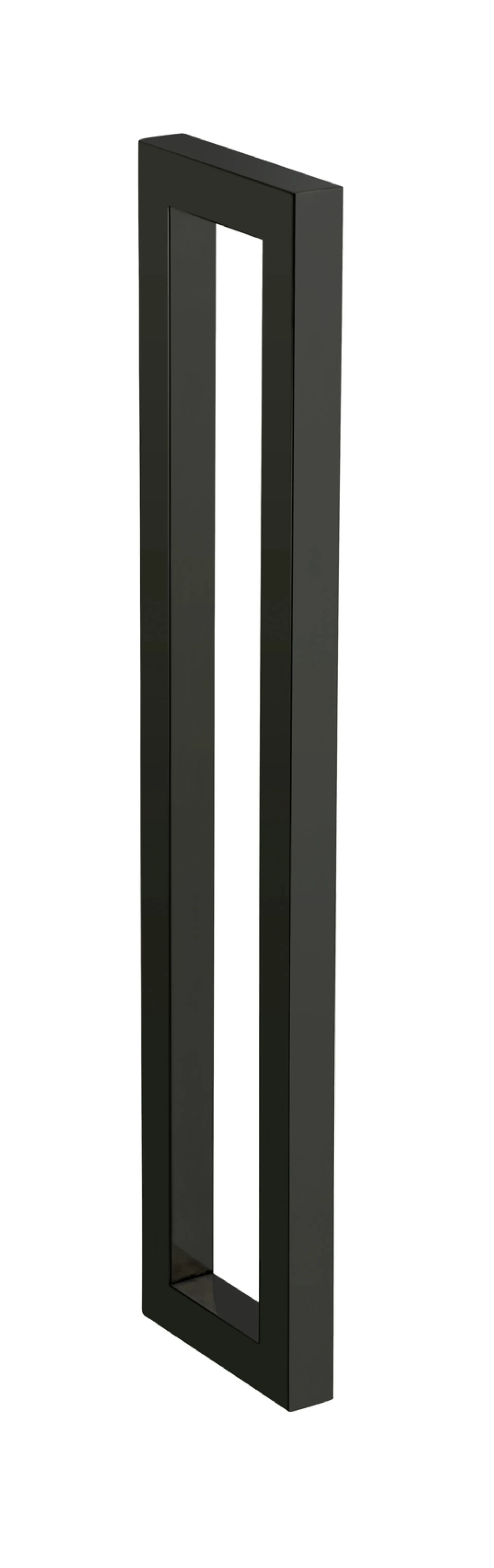 WENKO REITANI Handtuchhalter, Schwarz matt, Edelstahl