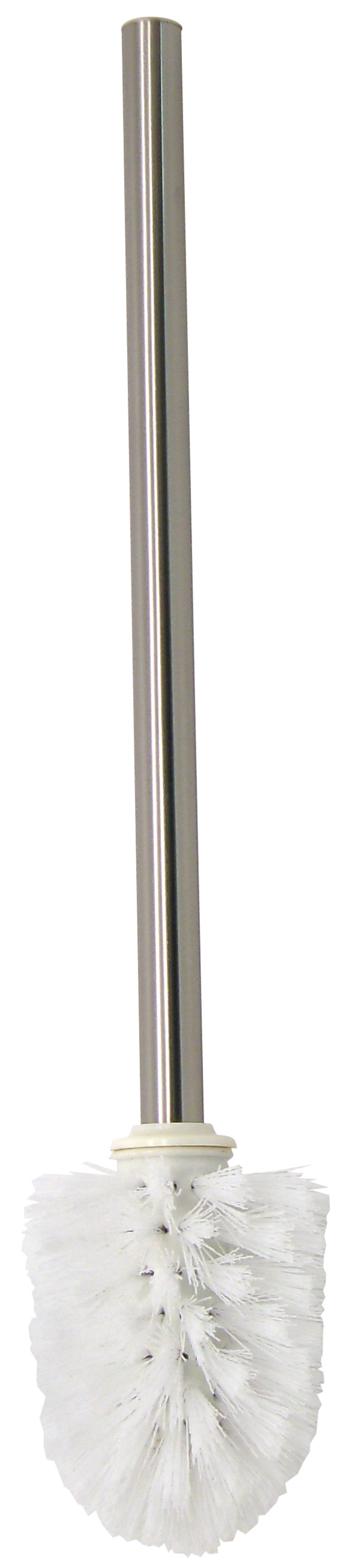 Fackelmann FUSION Toilettenbürste, WC Ersatzbürste, Edelstahloptik