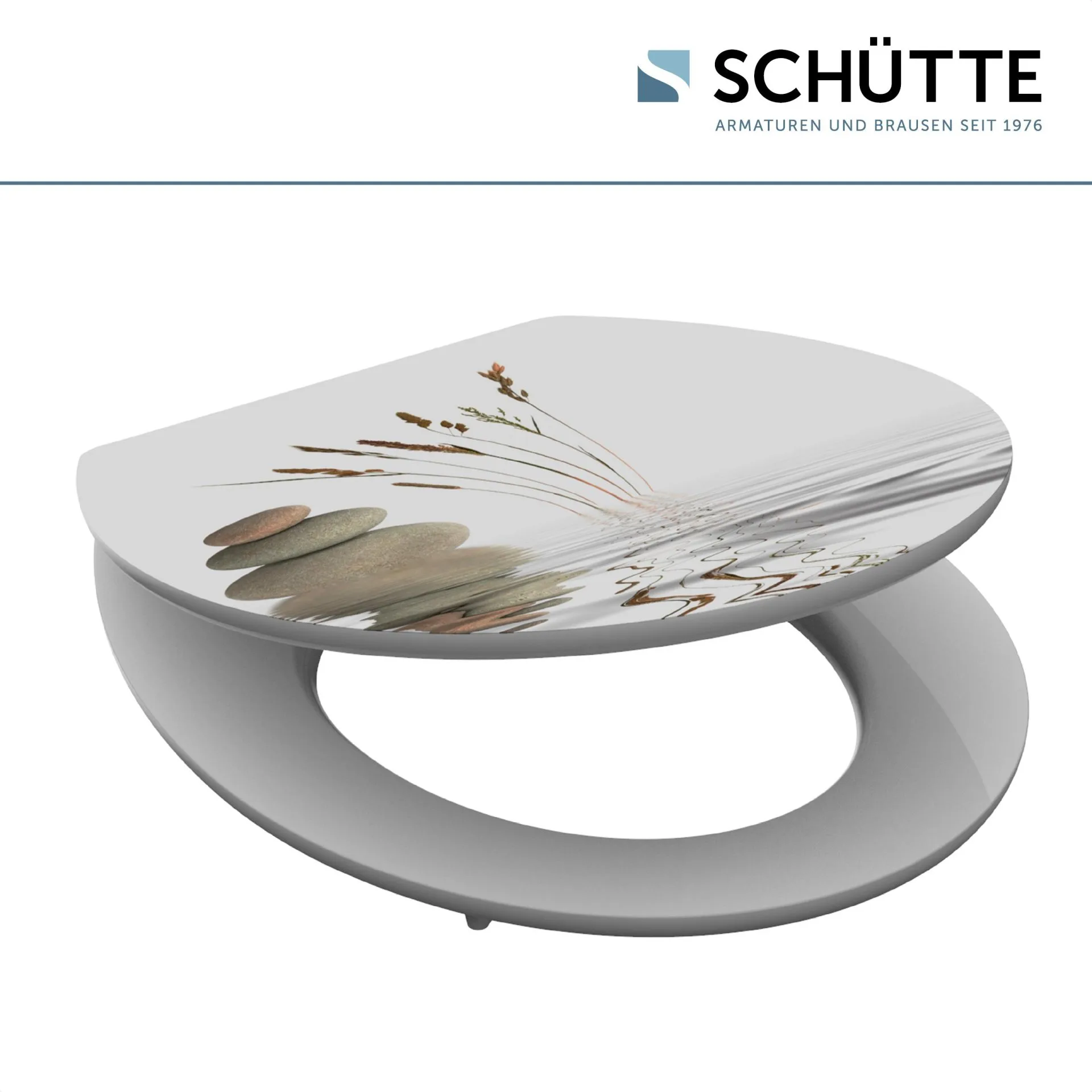 SCHÜTTE BALANCE WC-Sitz, MDF HG, mit Absenkautomatik
