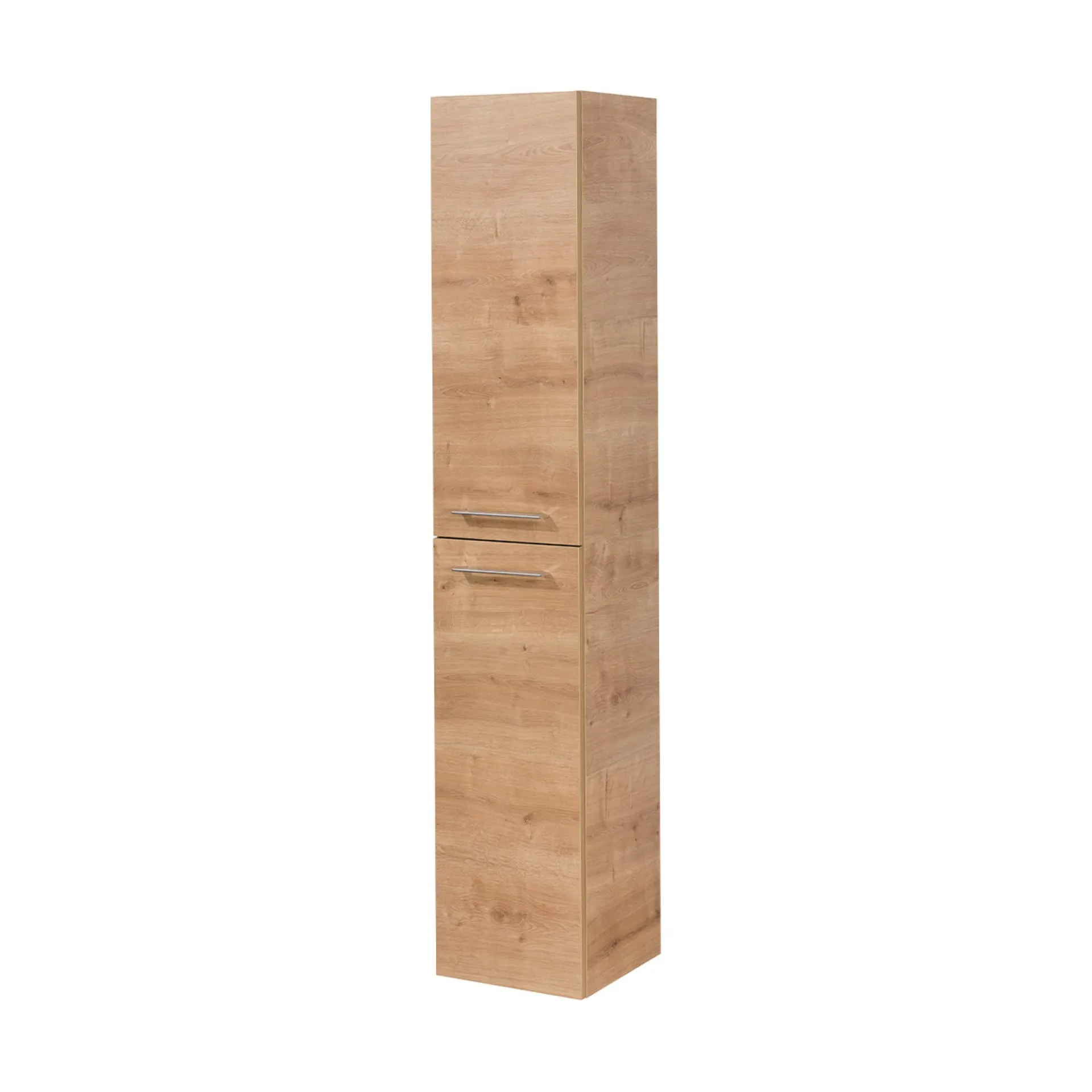 Fackelmann B.PERFEKT Hochschrank 30 cm breit, Braun hell