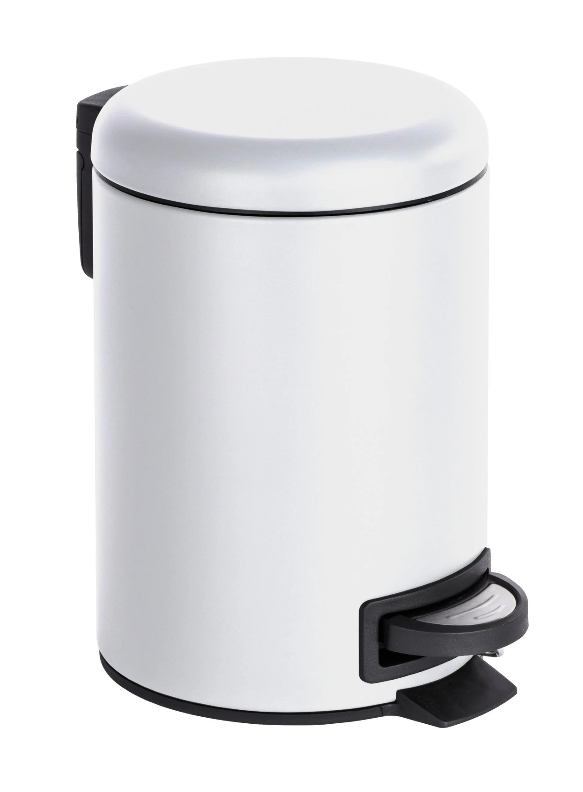 WENKO LEMAN Kosmetikeimer 3 Liter, 2er Set, Weiß