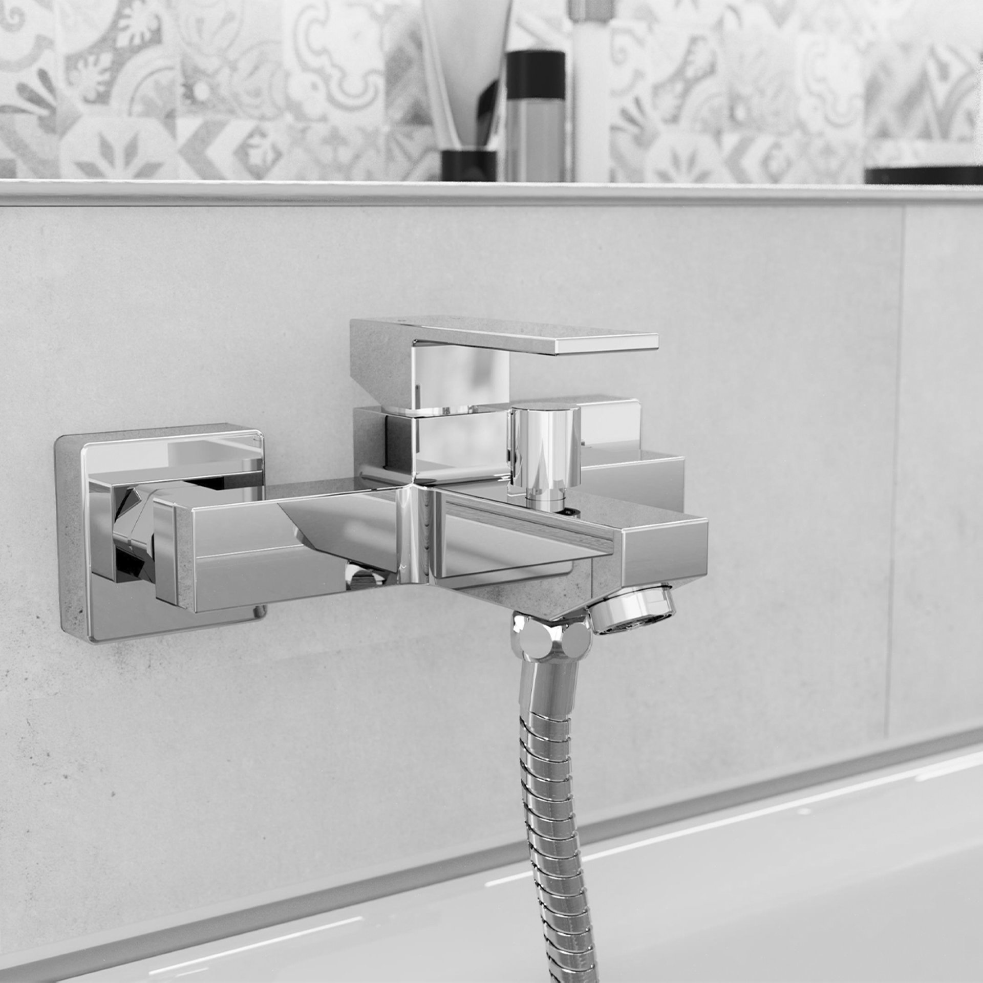 Schütte TOKYO II Wannenfüllarmatur, Chrom