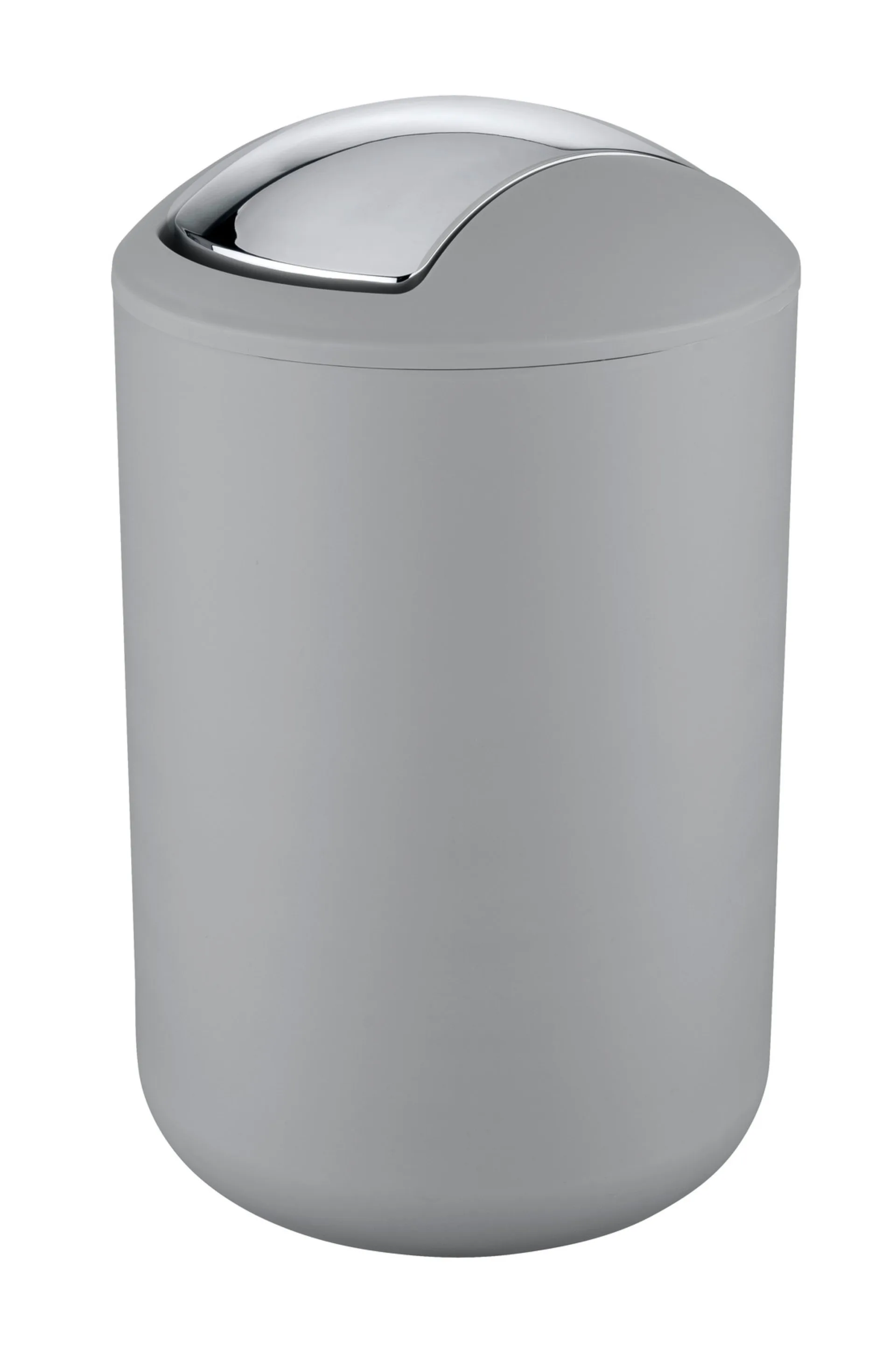 WENKO BRASIL Kosmetikeimer 6,5 Liter, Grau
