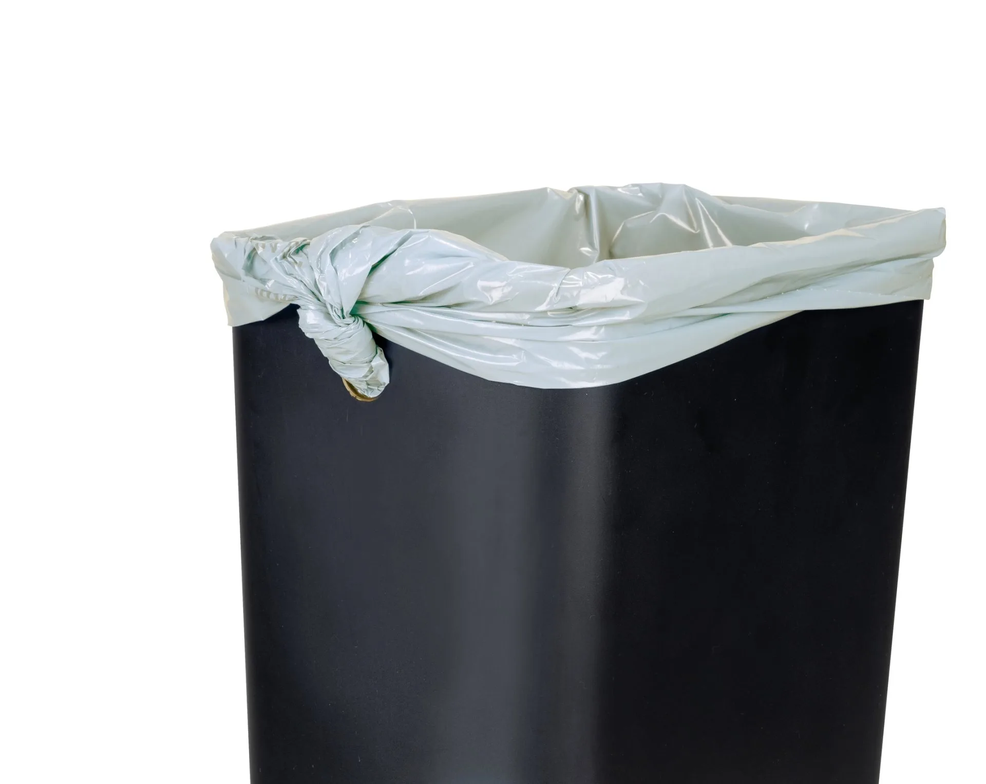 WENKO DESIGN Mülleimer 12 Liter, Silber, mit Absenkautomatik