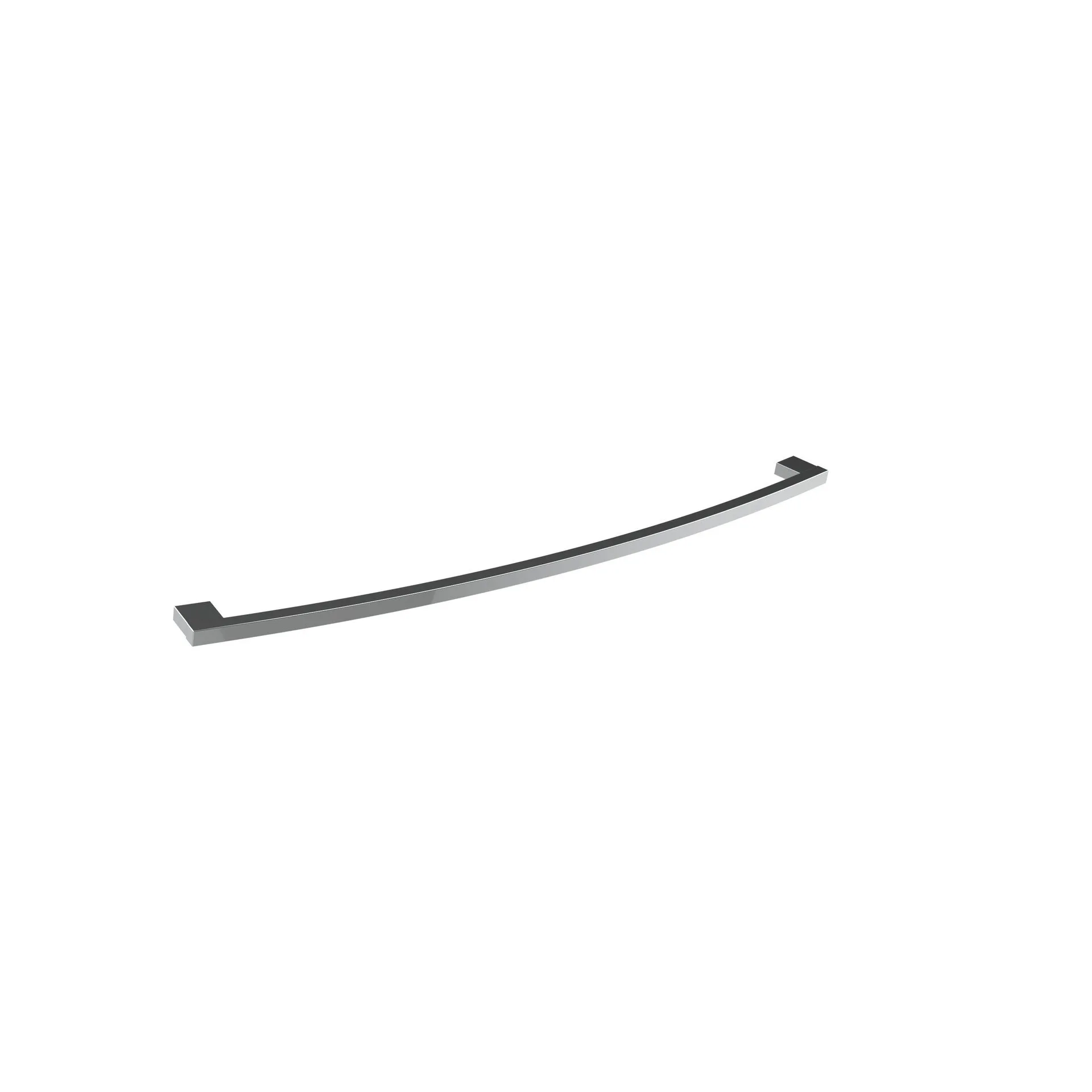 FACKELMANN Griff 57 cm breit, Chrom glänzend, gebogen