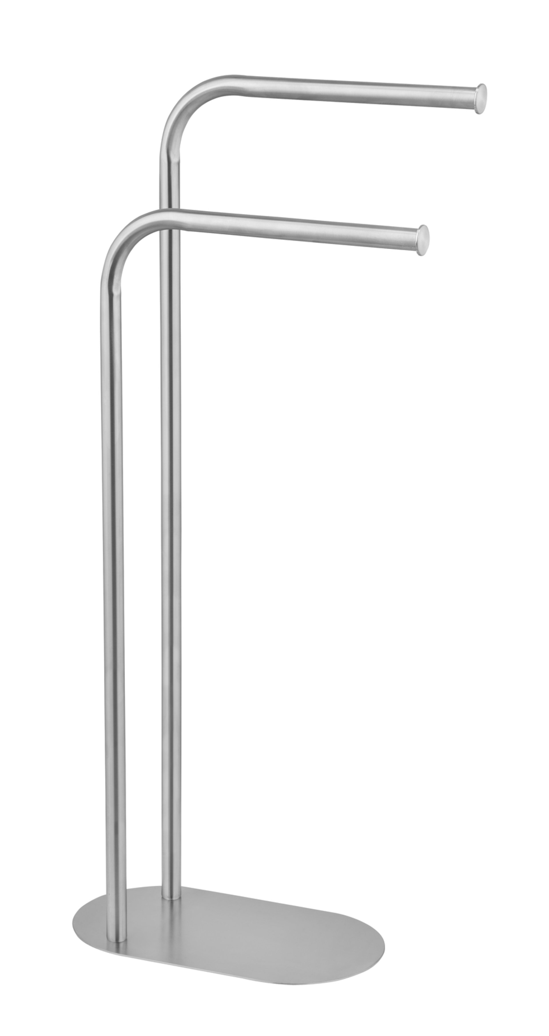 WENKO LEVANTE Handtuchhalter, Silber matt, stehend