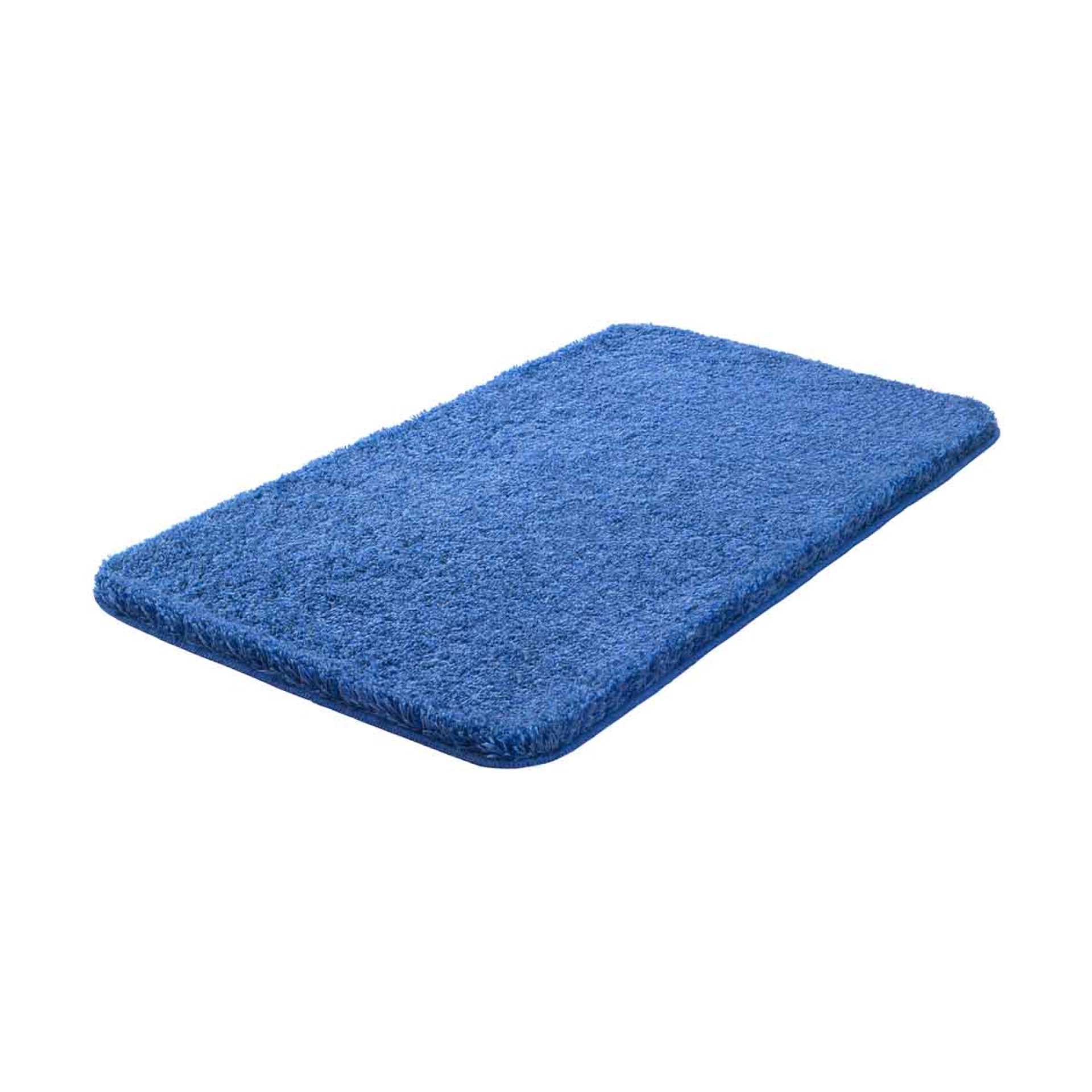 GRUND MELANGE Badematte 50 x 80 cm, Blau