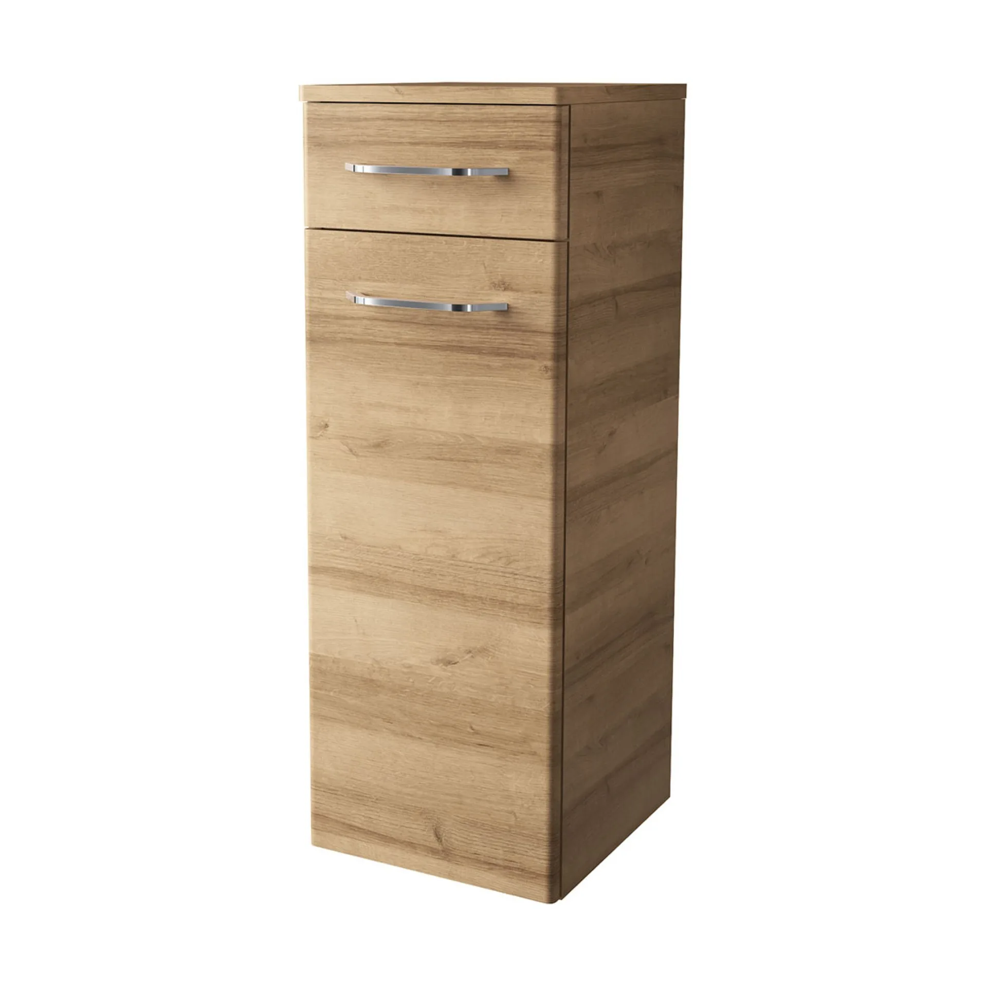 FACKELMANN MILANO Midischrank 30 cm breit, Braun hell