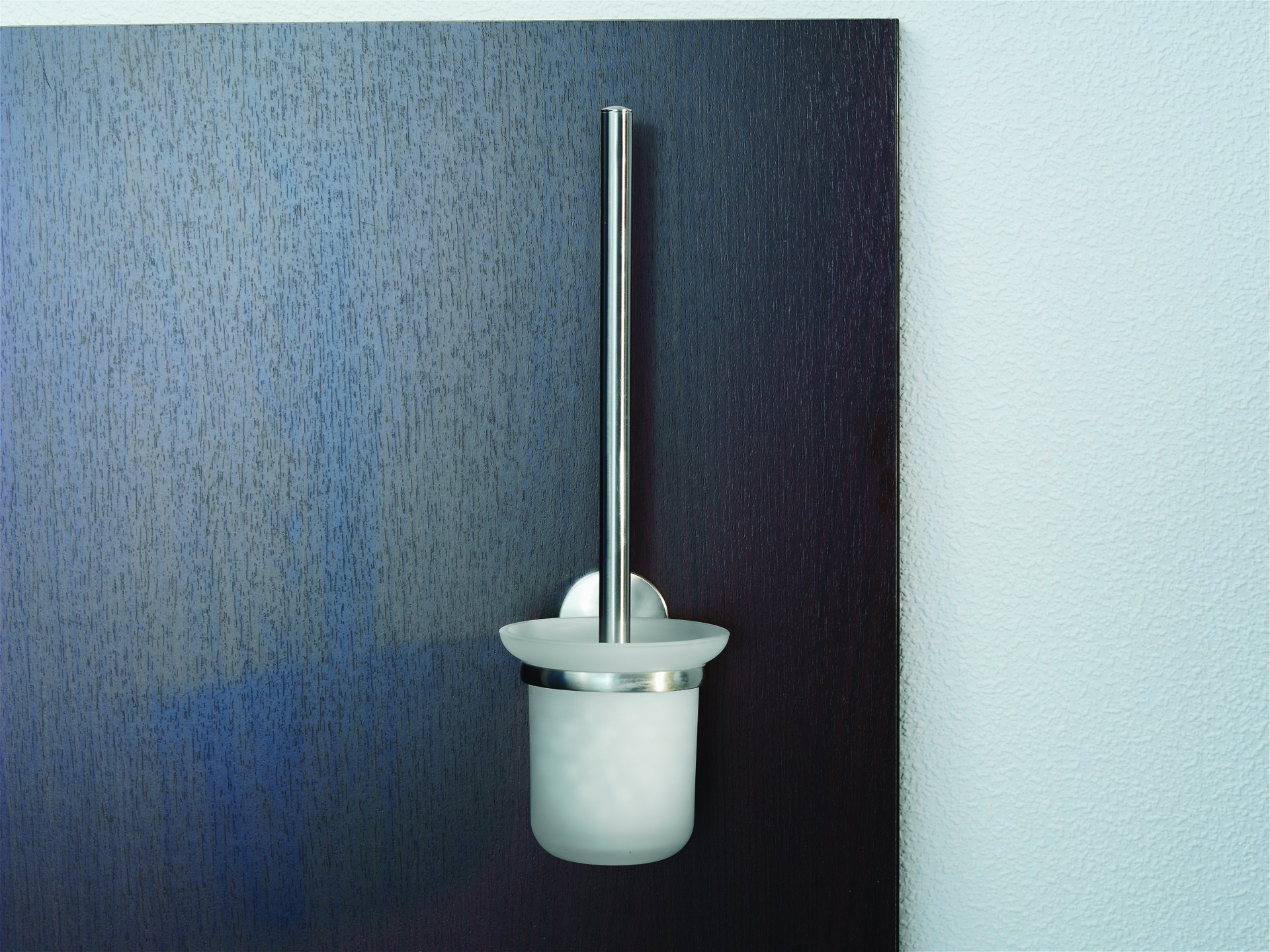 Fackelmann FUSION Toilettenbürste, WC Ersatzbürste, Edelstahloptik