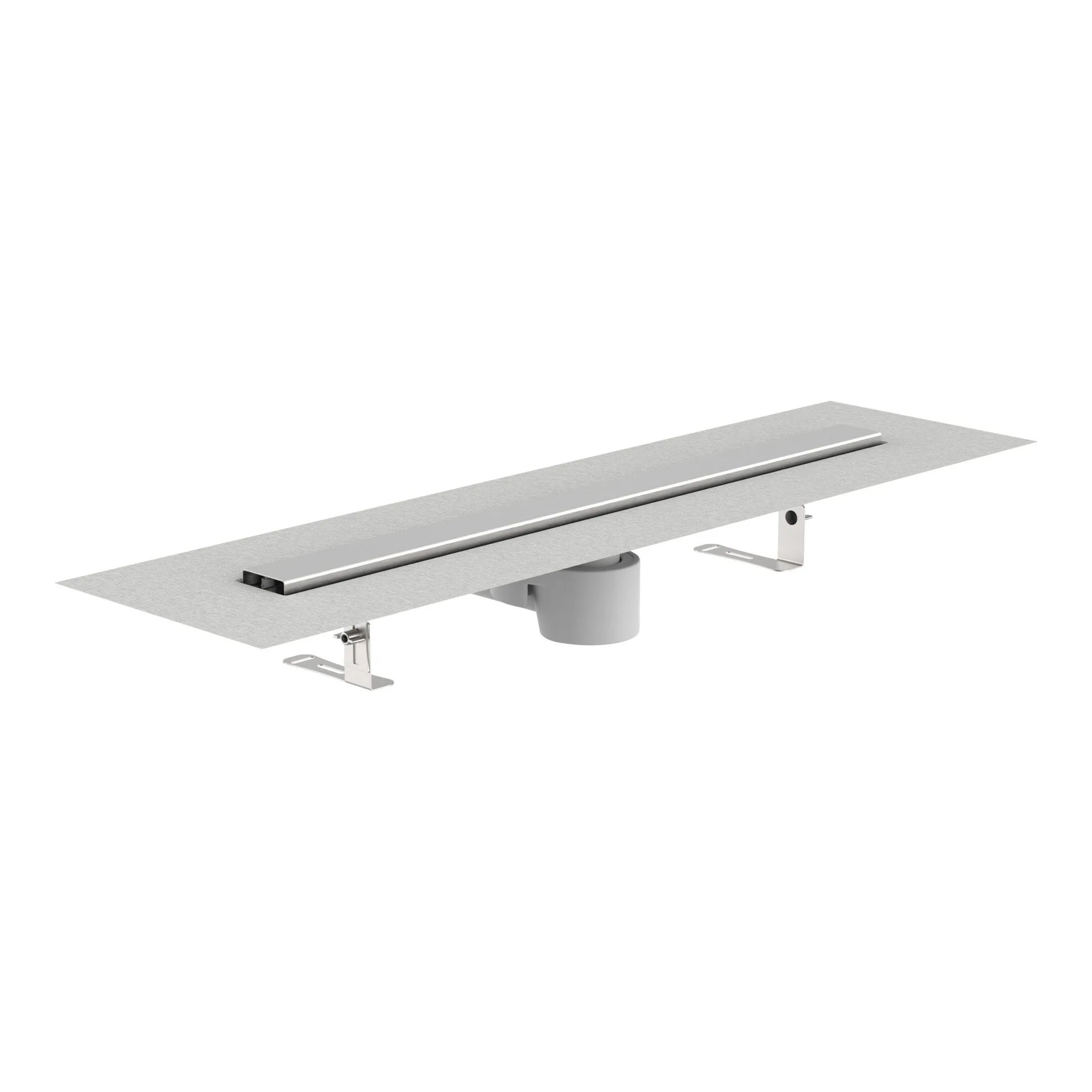 SCHÜTTE Duschrinne 90 cm breit, mit Edelstahlabdeckung