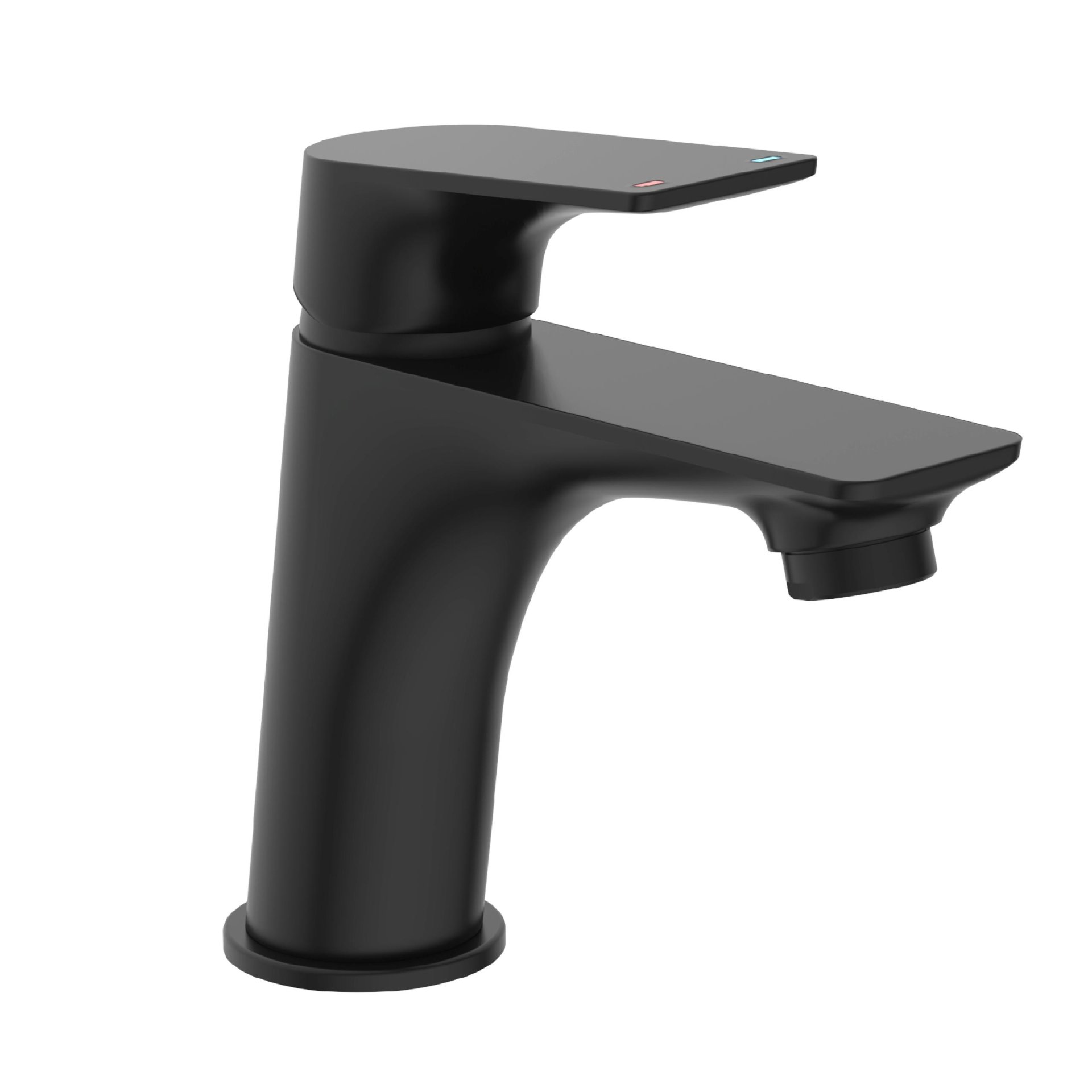 SCHÜTTE BOSTON Waschtischarmatur, Schwarz matt