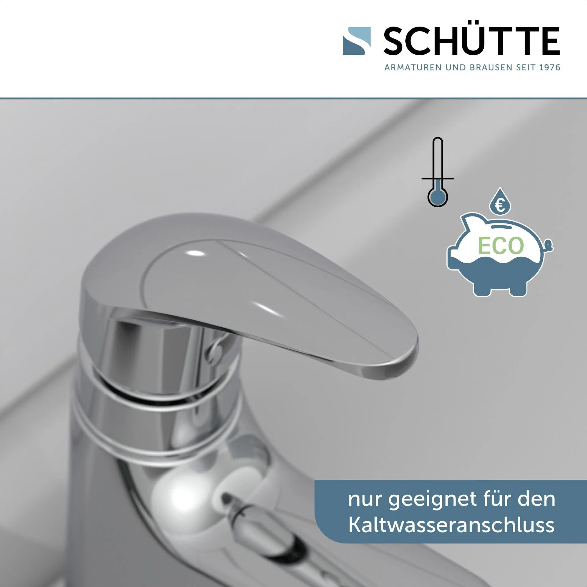 SCHÜTTE VICO Standventil, Chrom