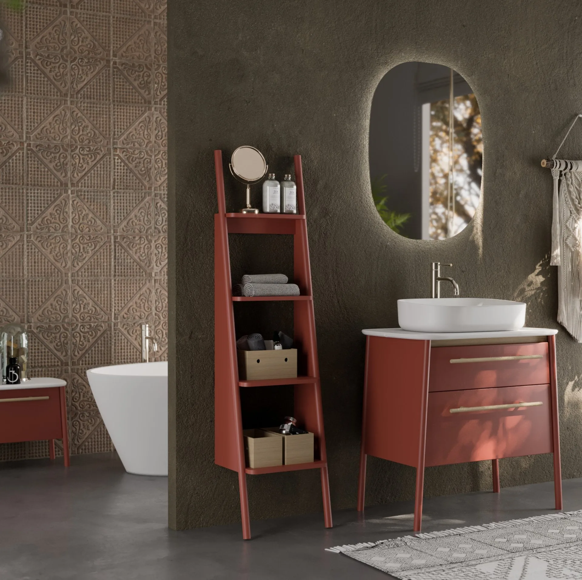 BADEDU TANA LED Spiegel 64 cm breit