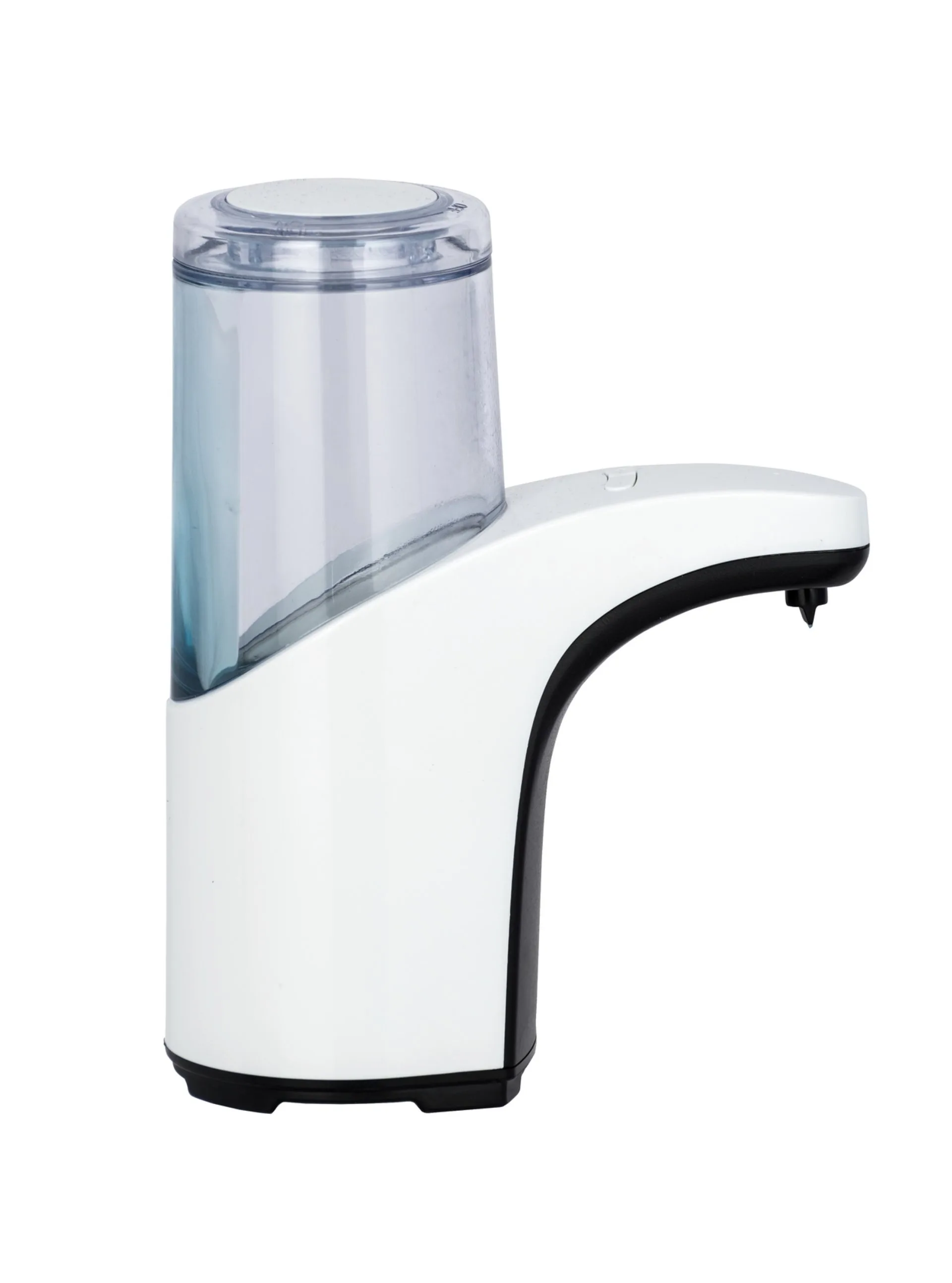WENKO BUTLER Seifenspender 300 ml, Weiß/Schwarz, mit Sensor