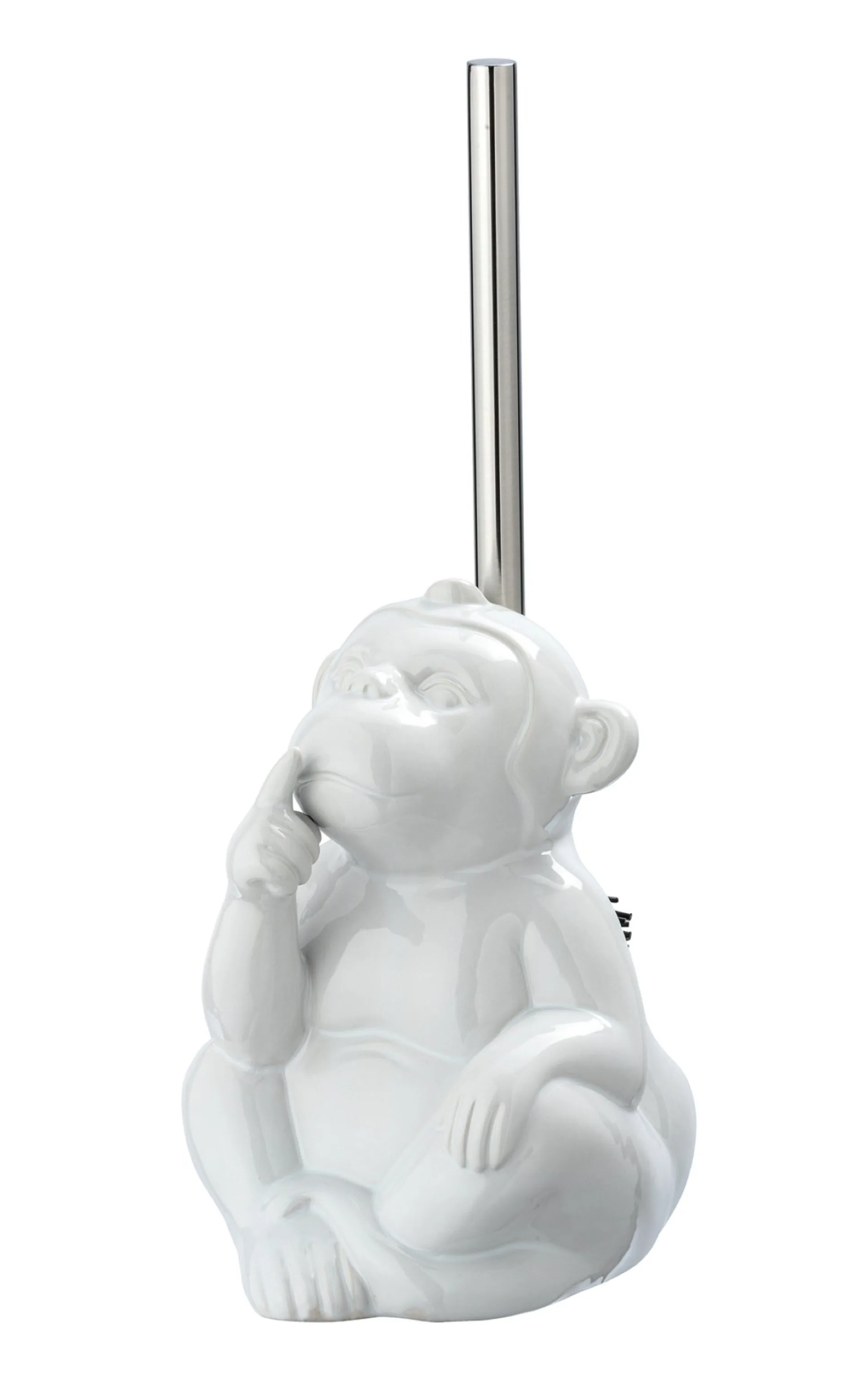 WENKO MONKEY QUIET WC-Garnitur, Weiß, Keramik